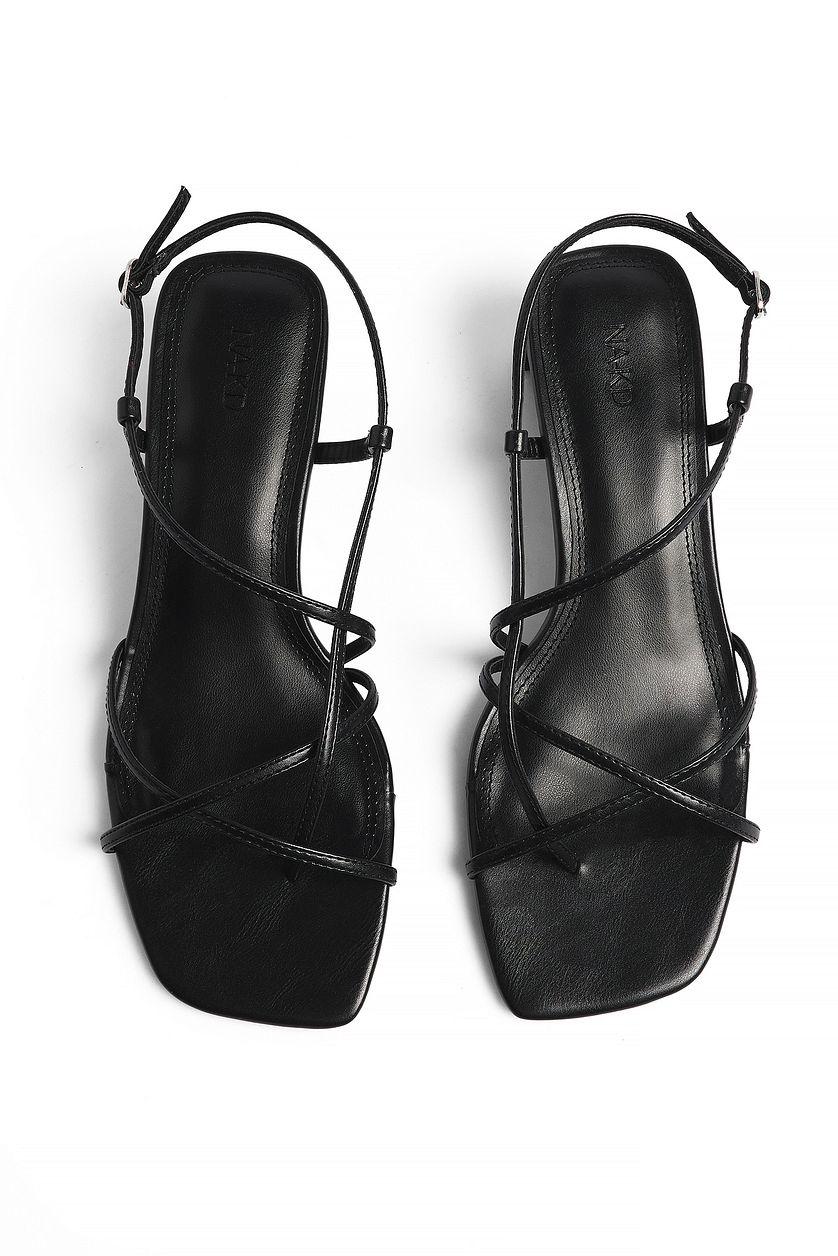 Strappy Block Heels Product Image