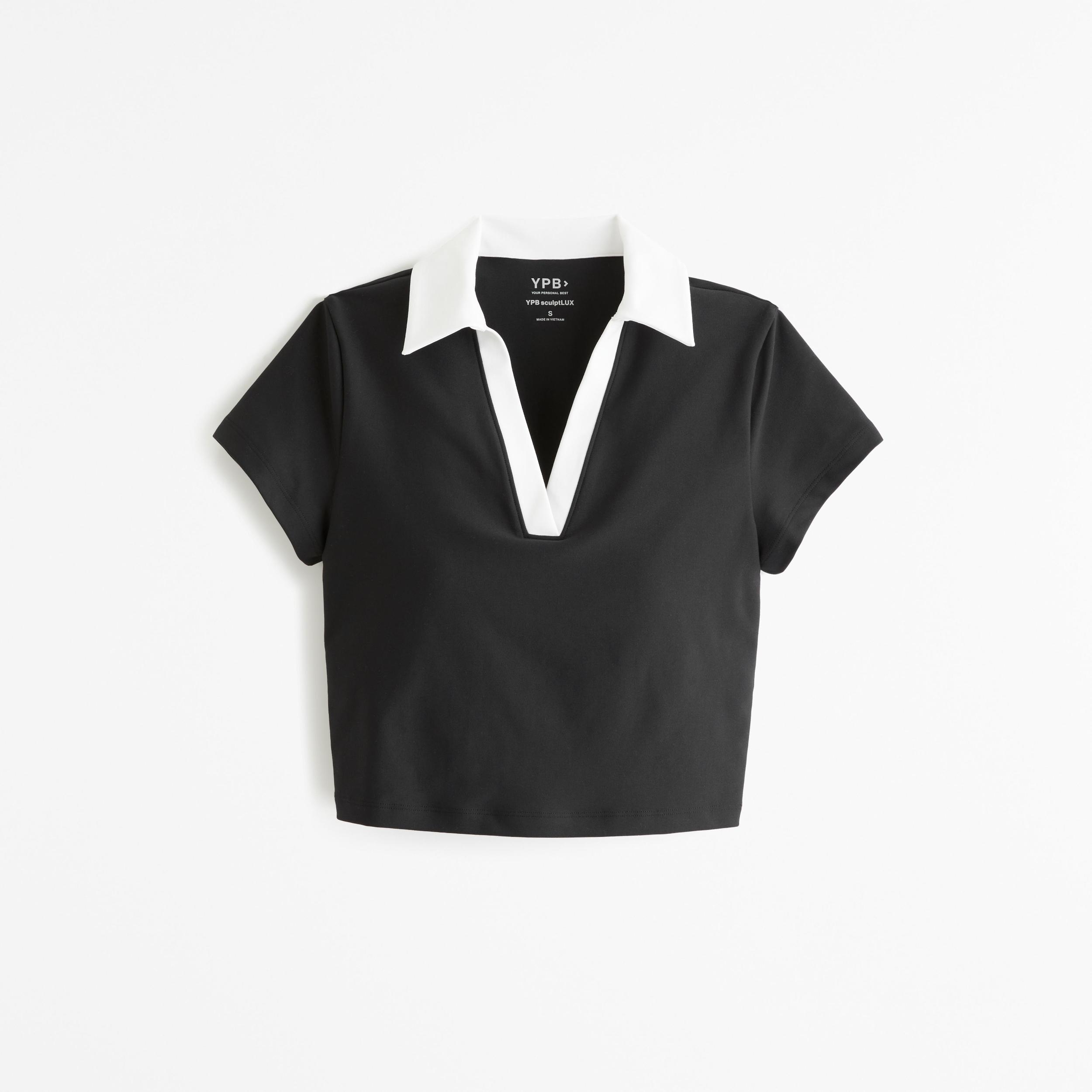 YPB sculptLUX Polo Tee Product Image