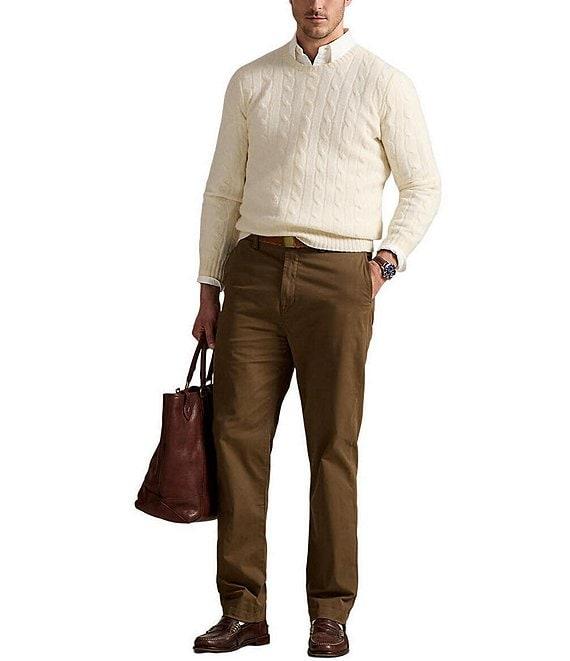 Polo Ralph Lauren Big & Tall Classic-Fit Flat-Front Stretch Chino Pants Product Image