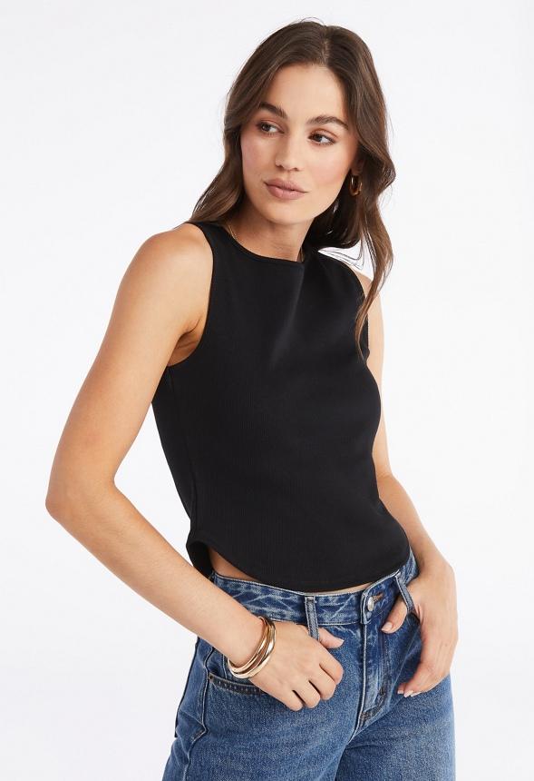 JustFab Margaux Platform Loafer Pump Womens Black/ White Size 8.5 Product Image