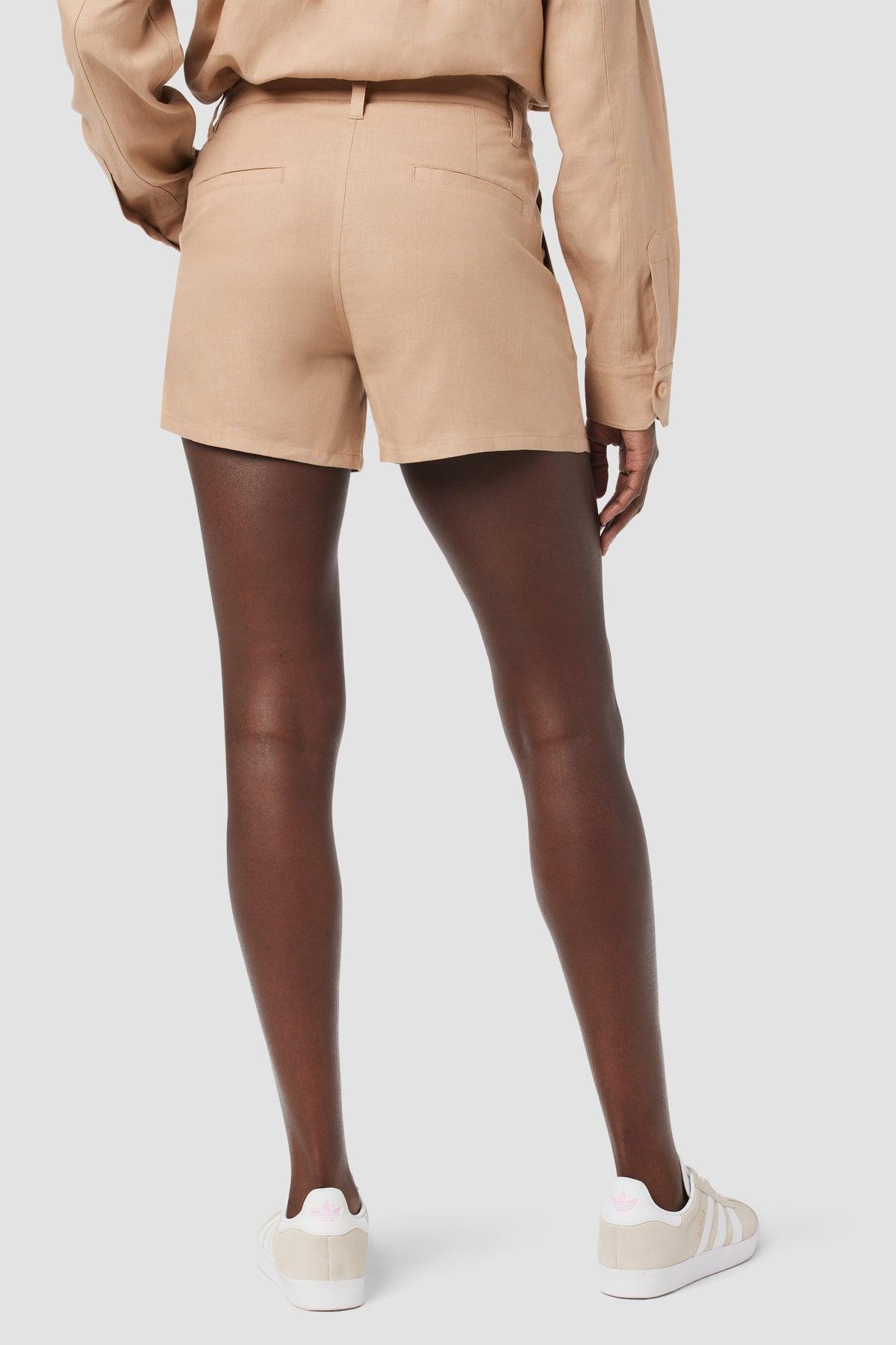 Front Yoke Pleated Short Female Product Image