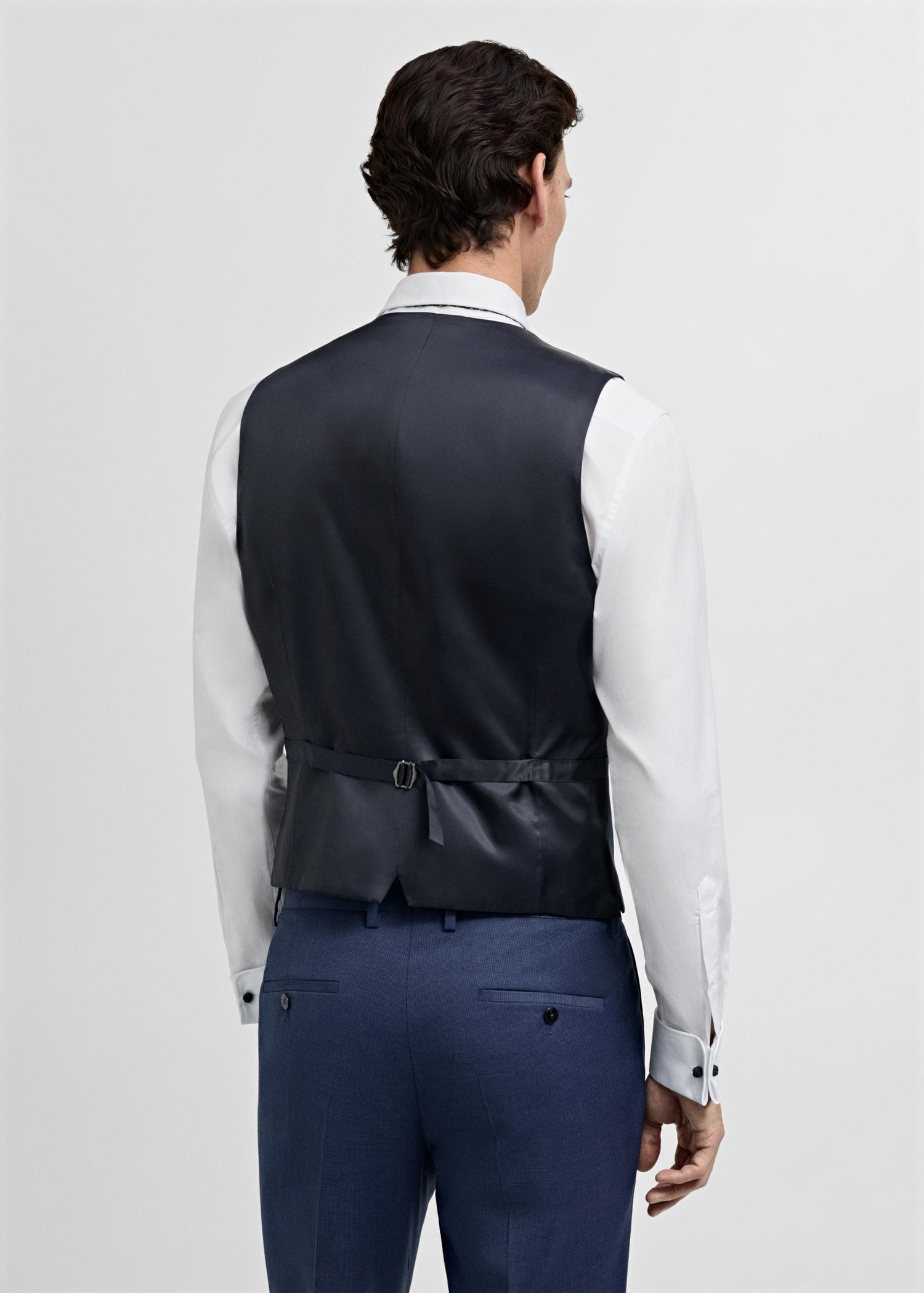 Paris super slim-fit suit vest - Men | MANGO USA Product Image
