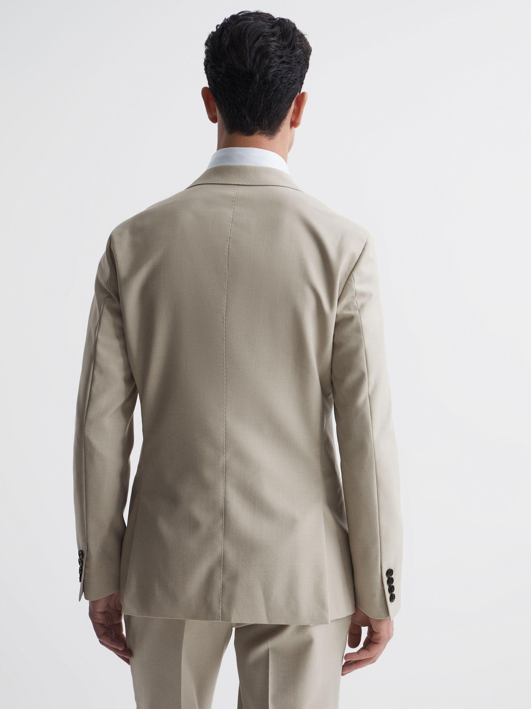 Fine Stone Modern Fit Single Breasted Wool Blazer Product Image