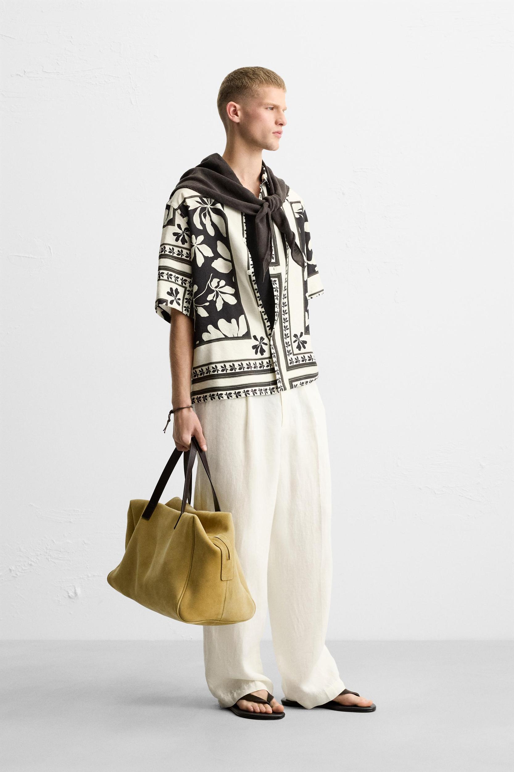 COMBINATION PRINT SHIRT Product Image