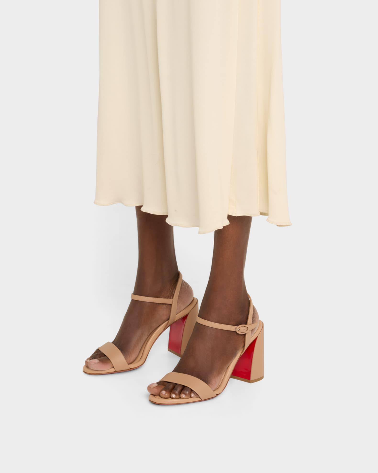 Miss Jane Red Sole Ankle-Strap Sandals Product Image