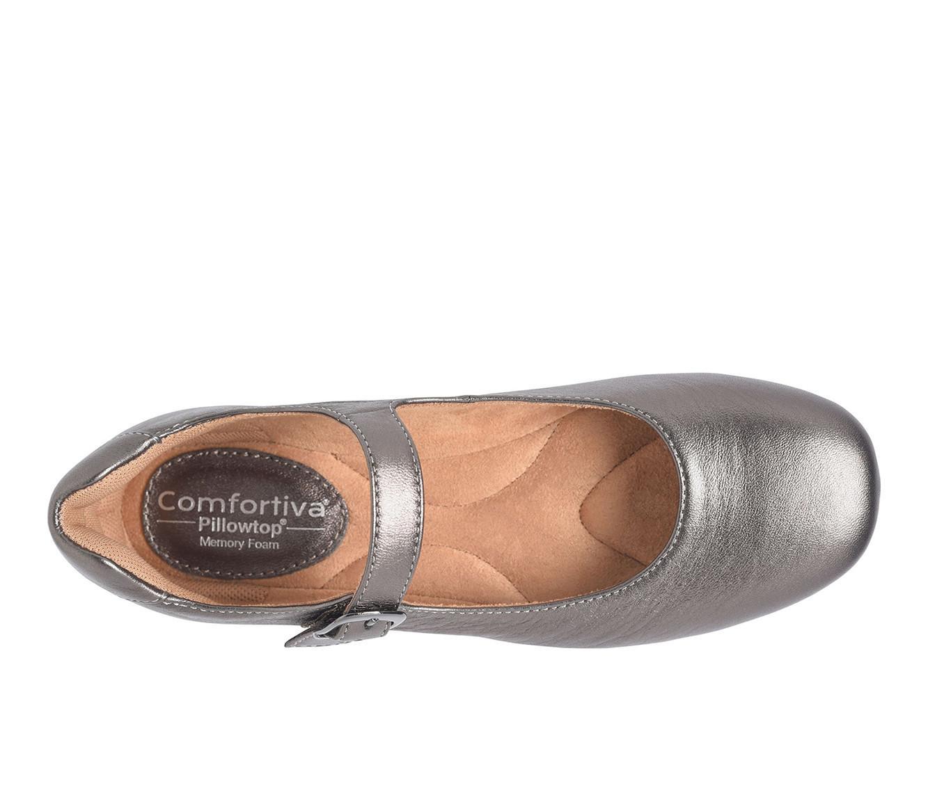 Women's Comfortiva Kaylee Slip Resistant Mary Jane Flats Product Image