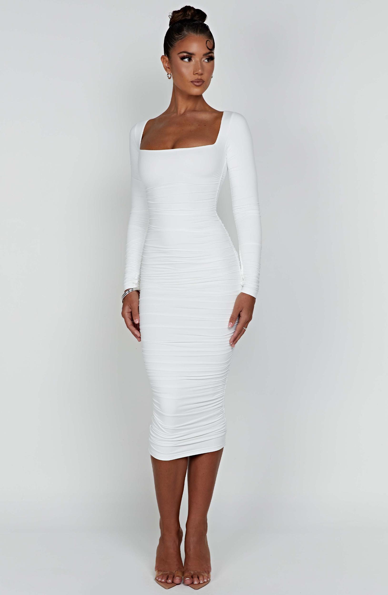 Wren Maxi Dress - White Product Image