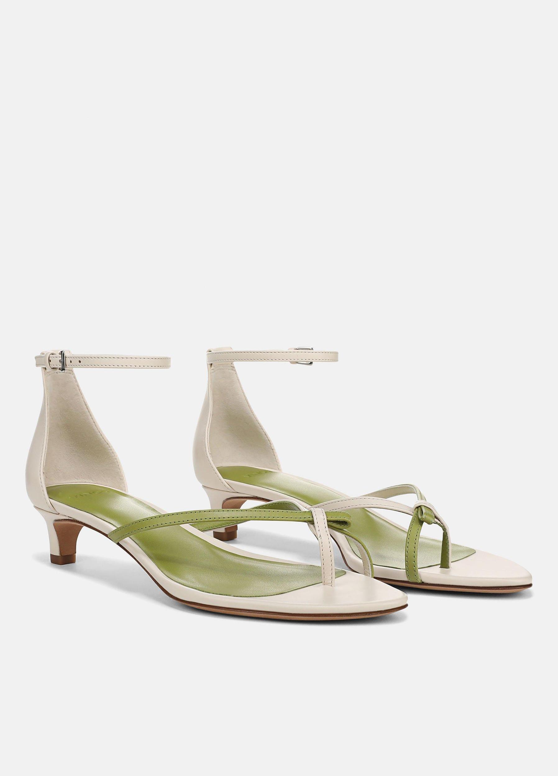 Siri Leather Heeled Sandal Product Image