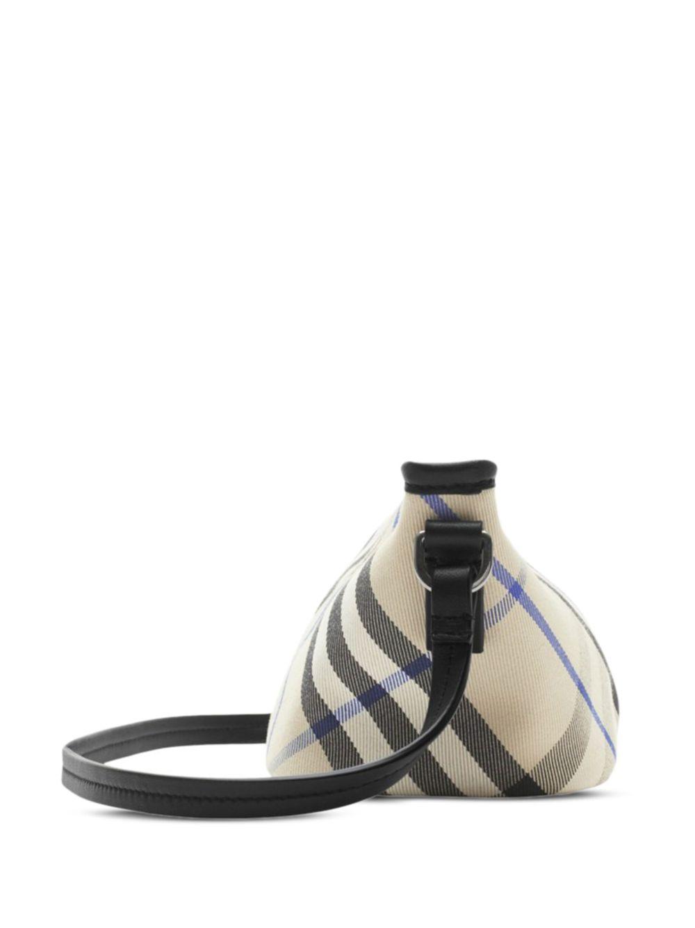 Vintage Check-pattern shoulder bag Product Image