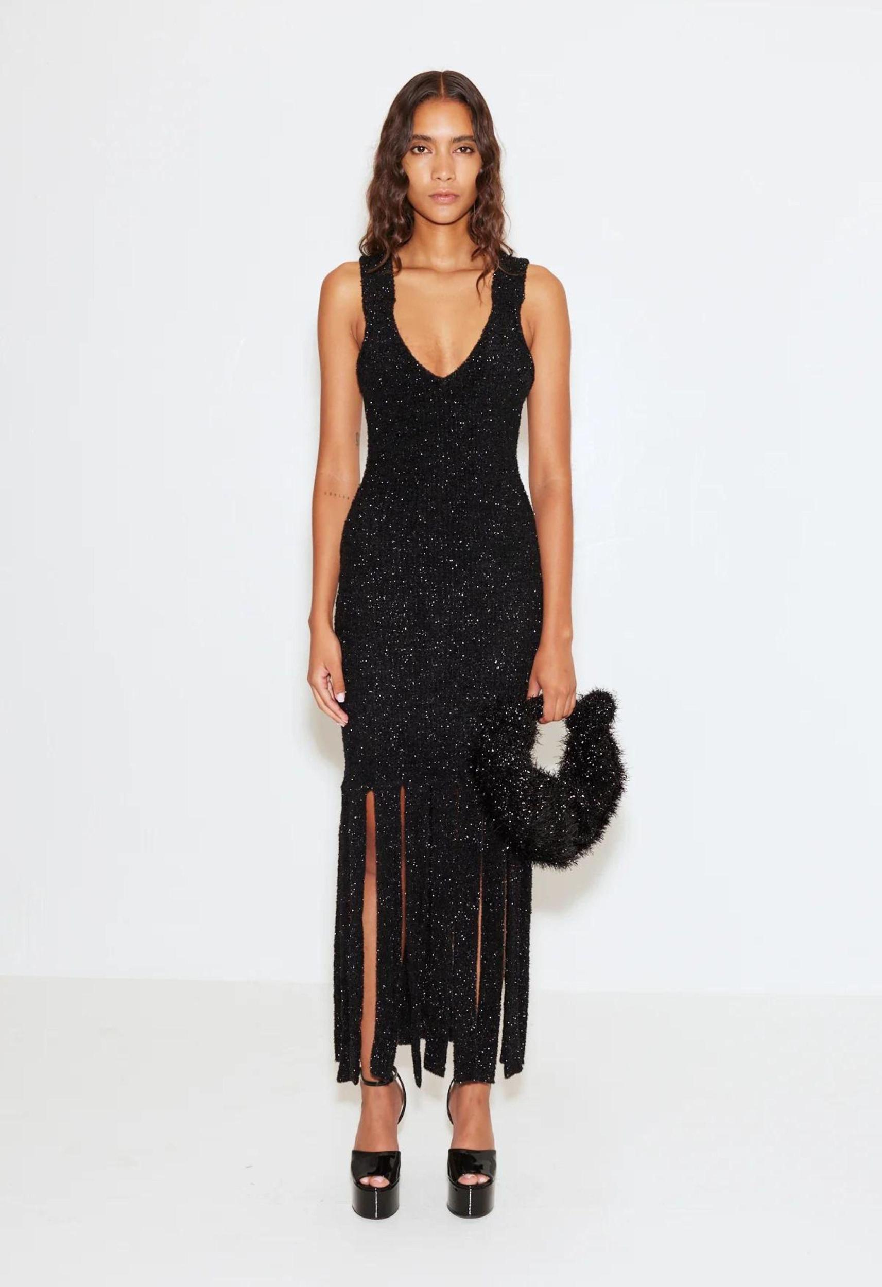 Tira Dress in Black Product Image