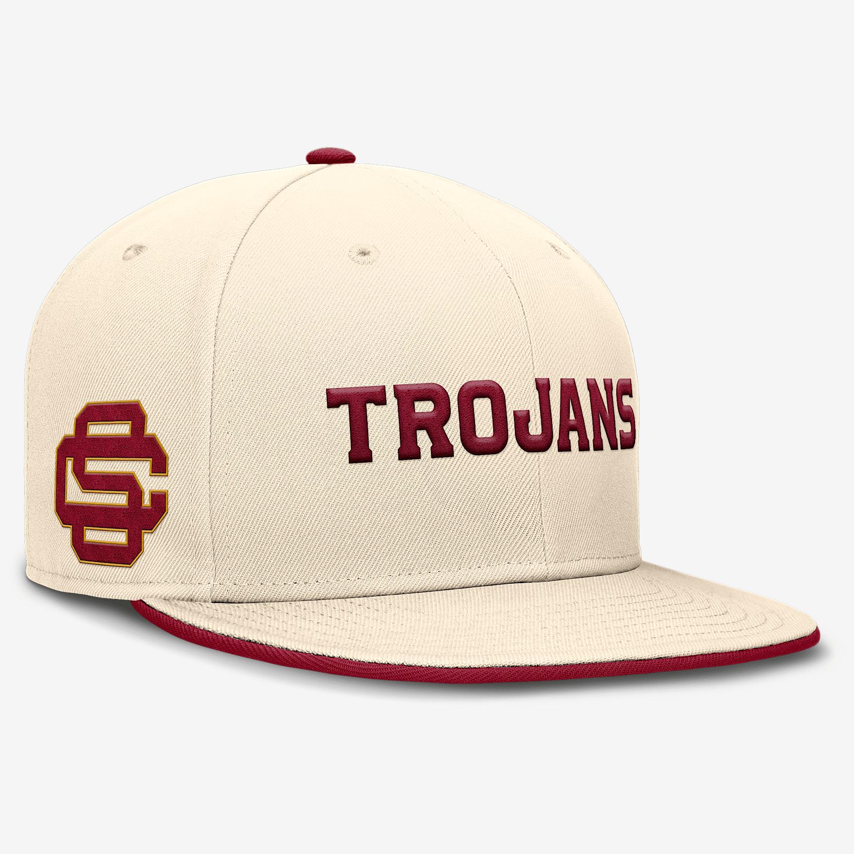 USC Trojans Primetime True Nike Men's Dri-FIT College Fitted Hat Product Image