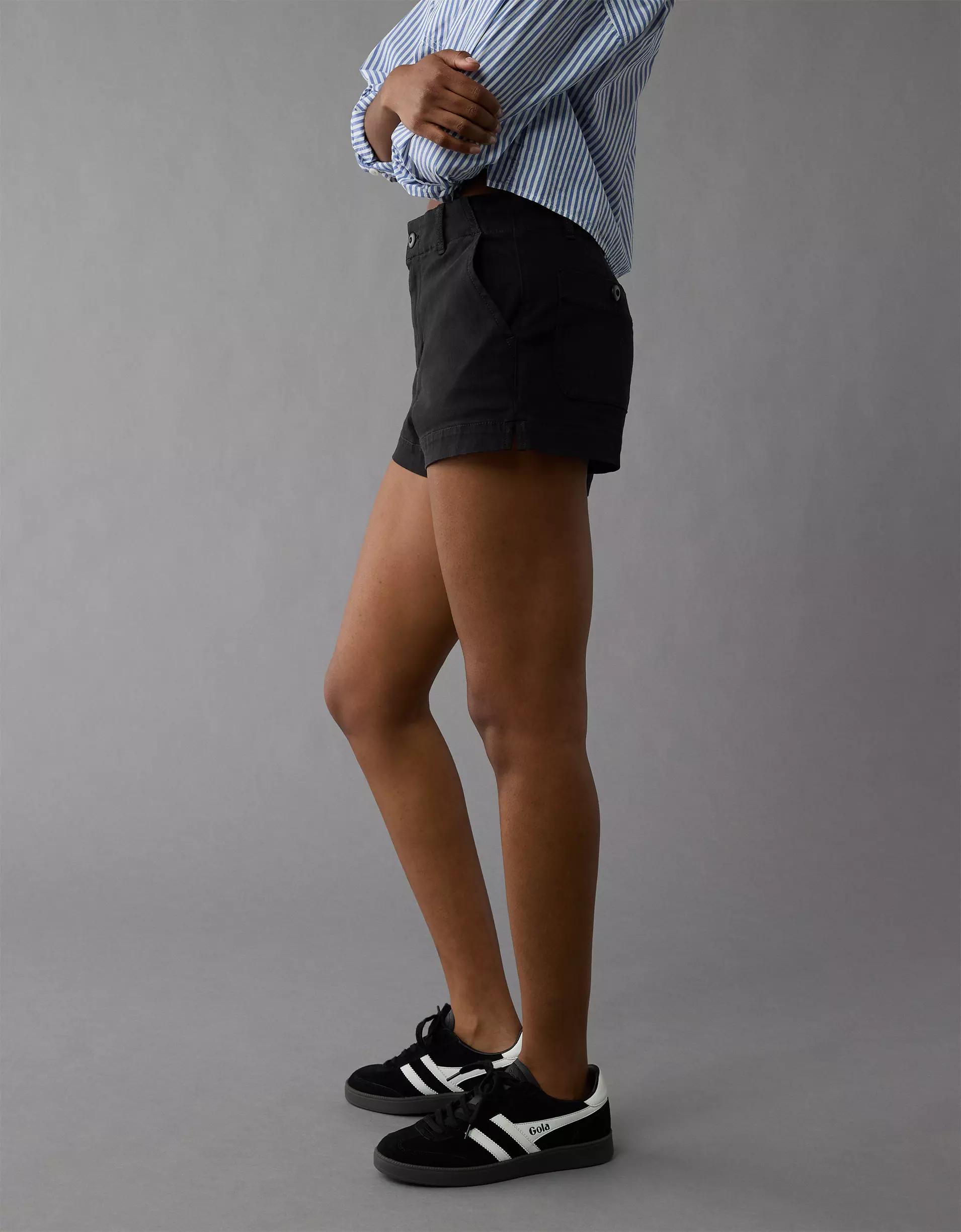 AE Stretch High-Waisted Trouser Short Short Product Image