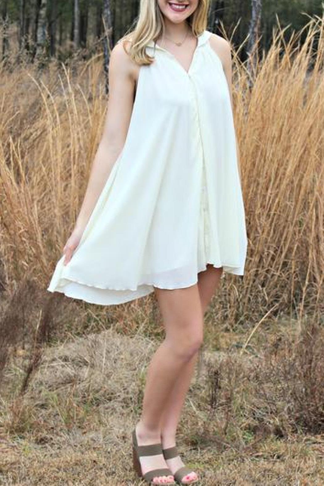 Cream Foretold Dress Product Image