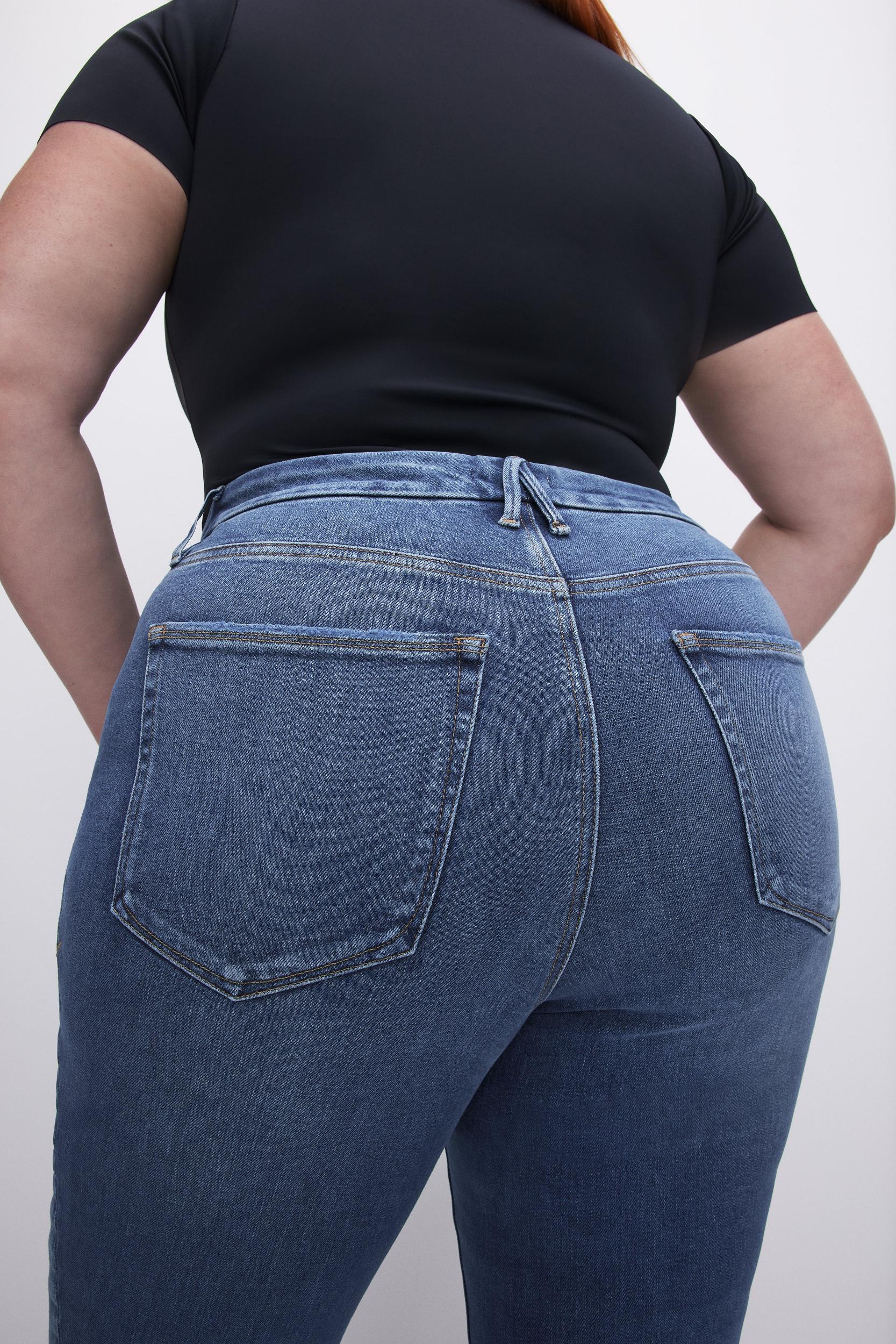 GOOD STRAIGHT COMPRESSION JEANS | INDIGO271 Product Image