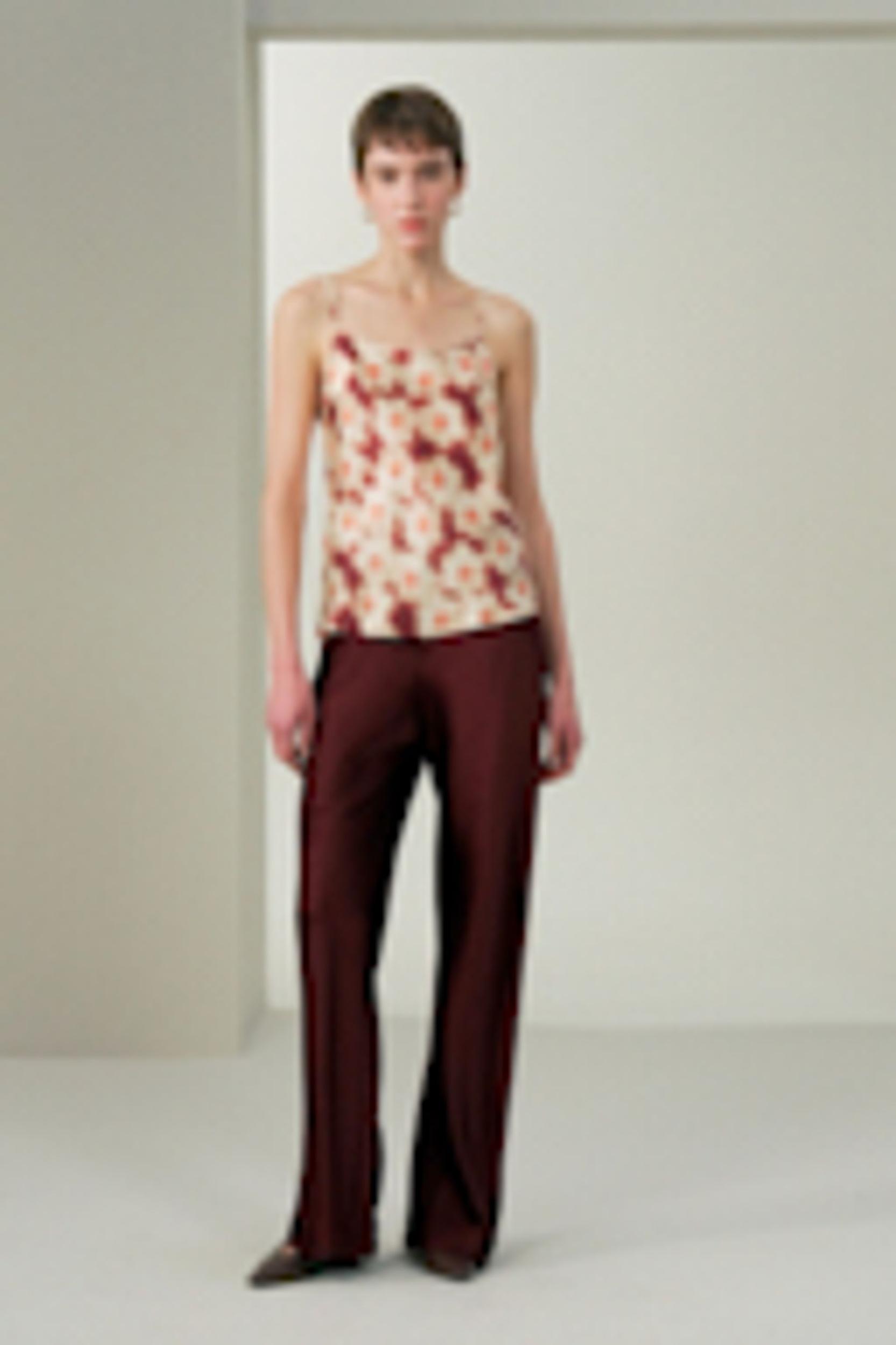 Daffodil Bloom Silk Camisole – Made with Liberty Fabric Product Image