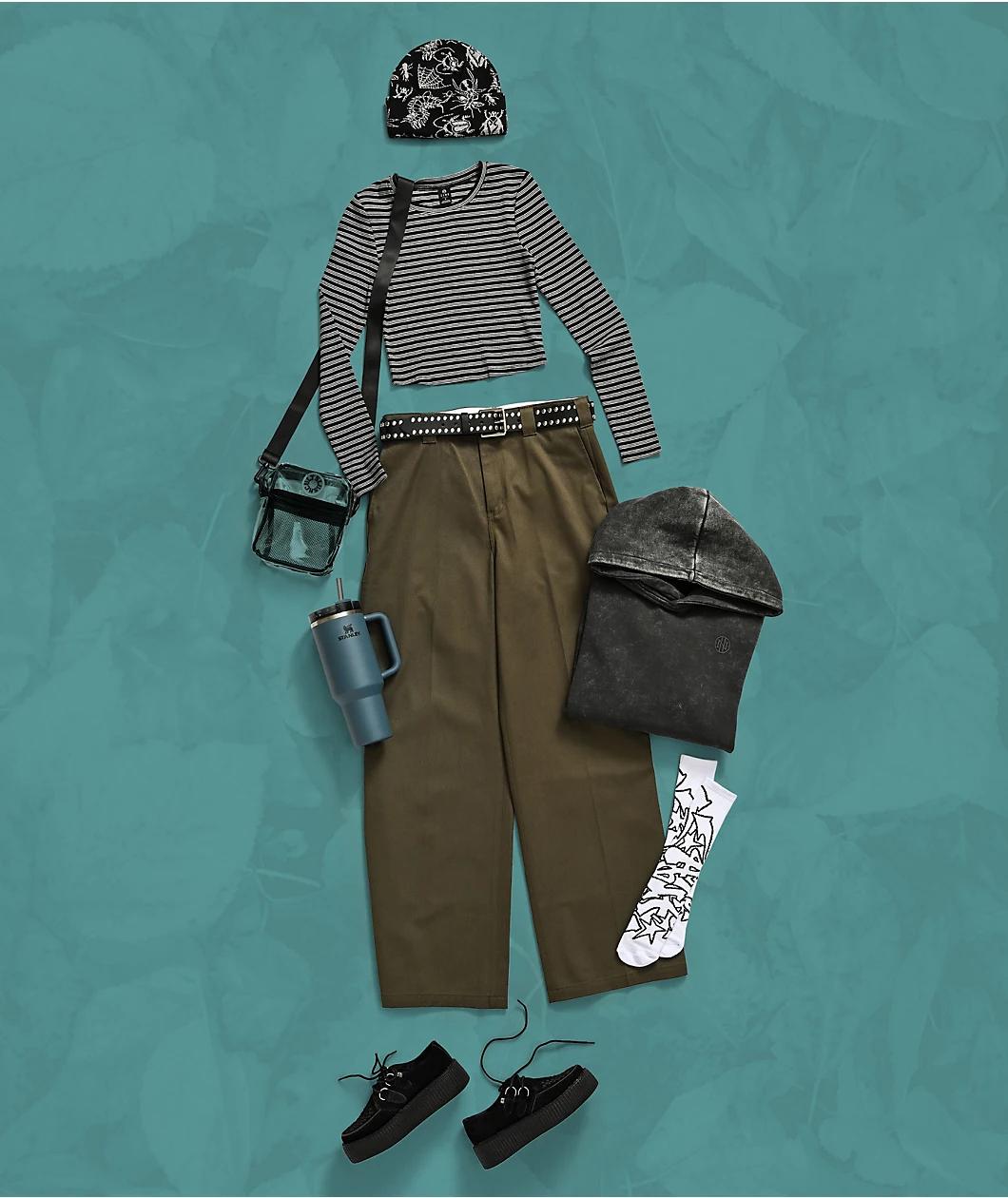 Ninth Hall Fundamentals Black Wash Relaxed Hoodie Product Image