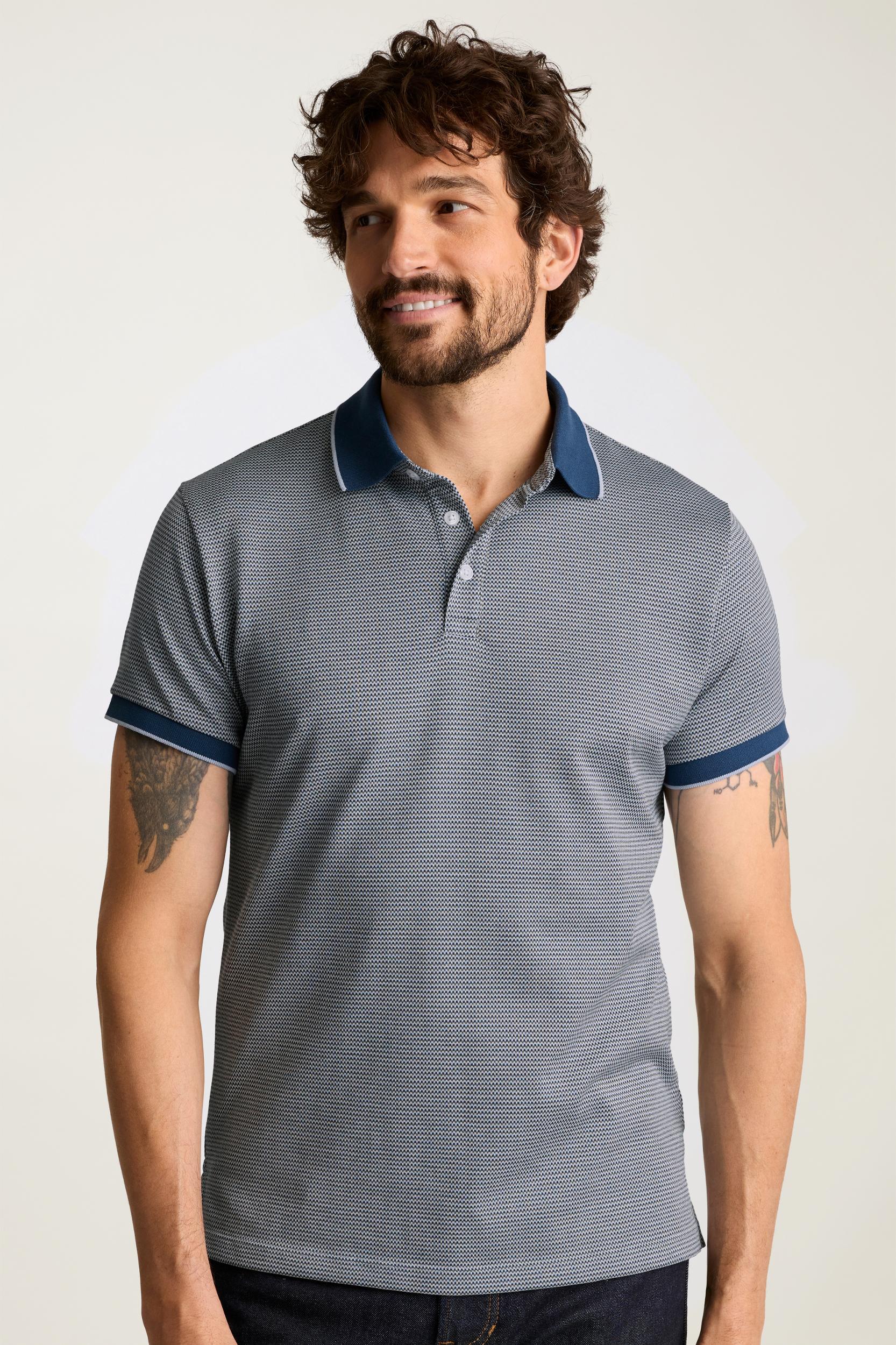 Stretch Pique Polo Product Image