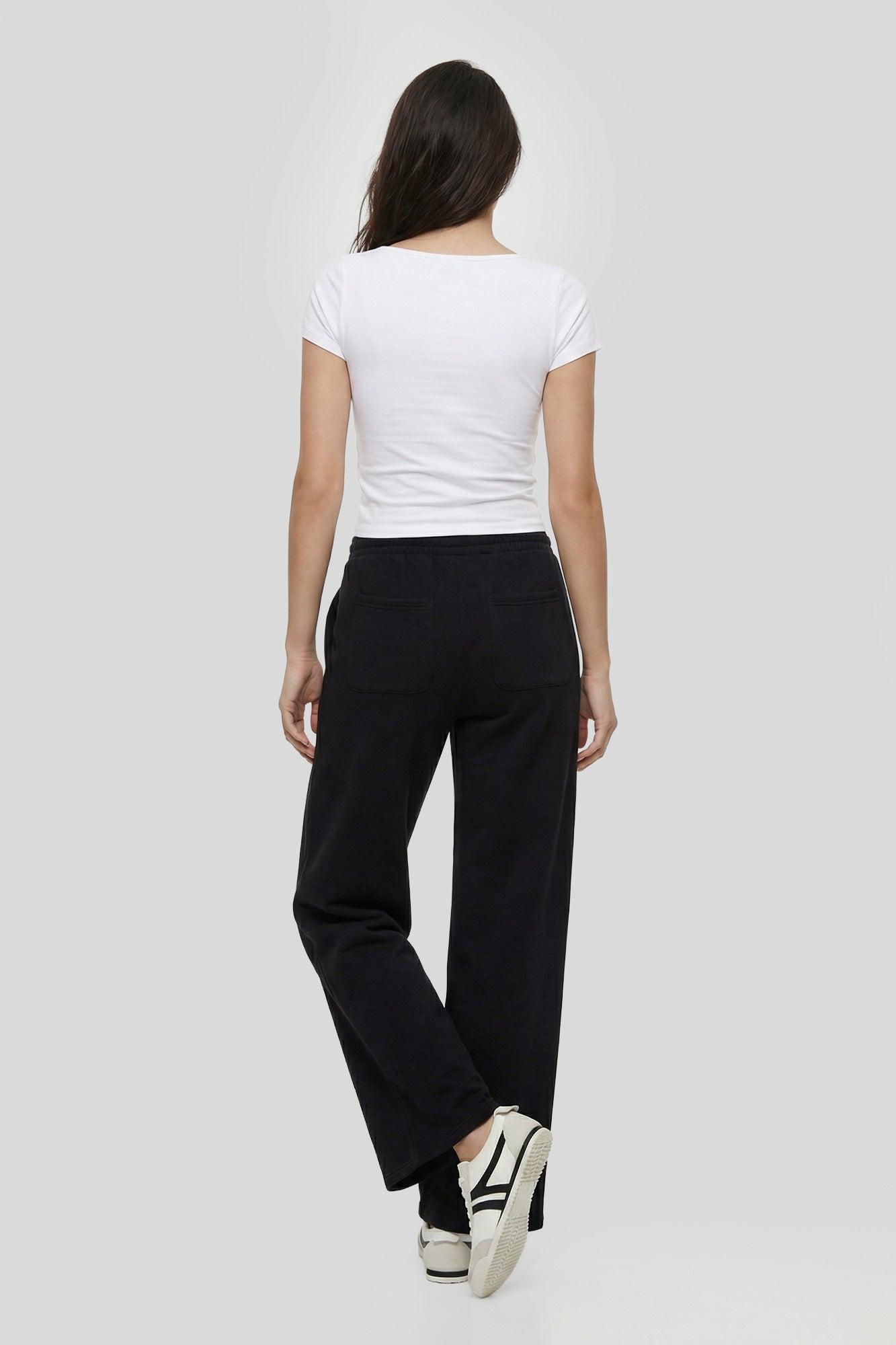 Fleece Ultra Wide Leg Sweatpant Female Product Image