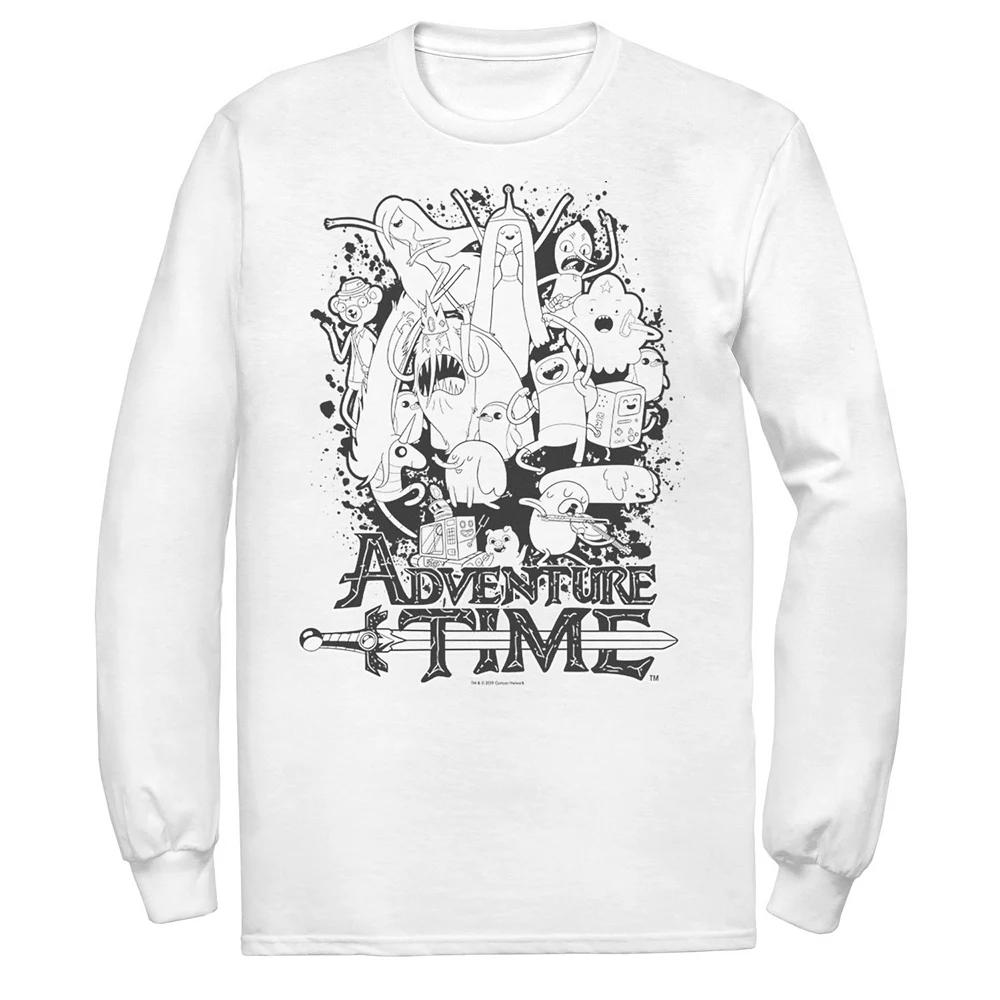 Men's Cartoon Network Adventure Time Splash Sweatshirt,  Product Image