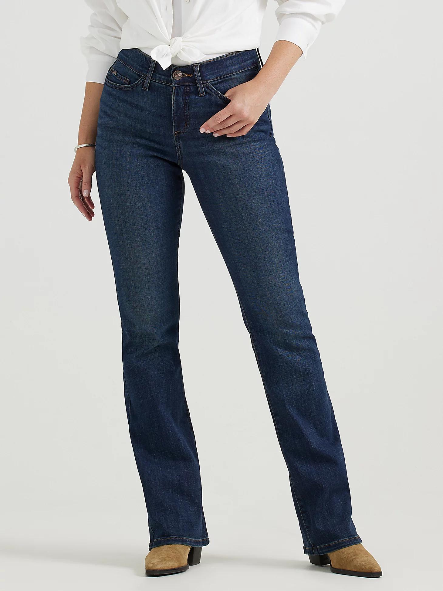 Women's Ultra Lux Comfort with Flex Motion Bootcut Jean | Women's Jeans | Lee® Product Image