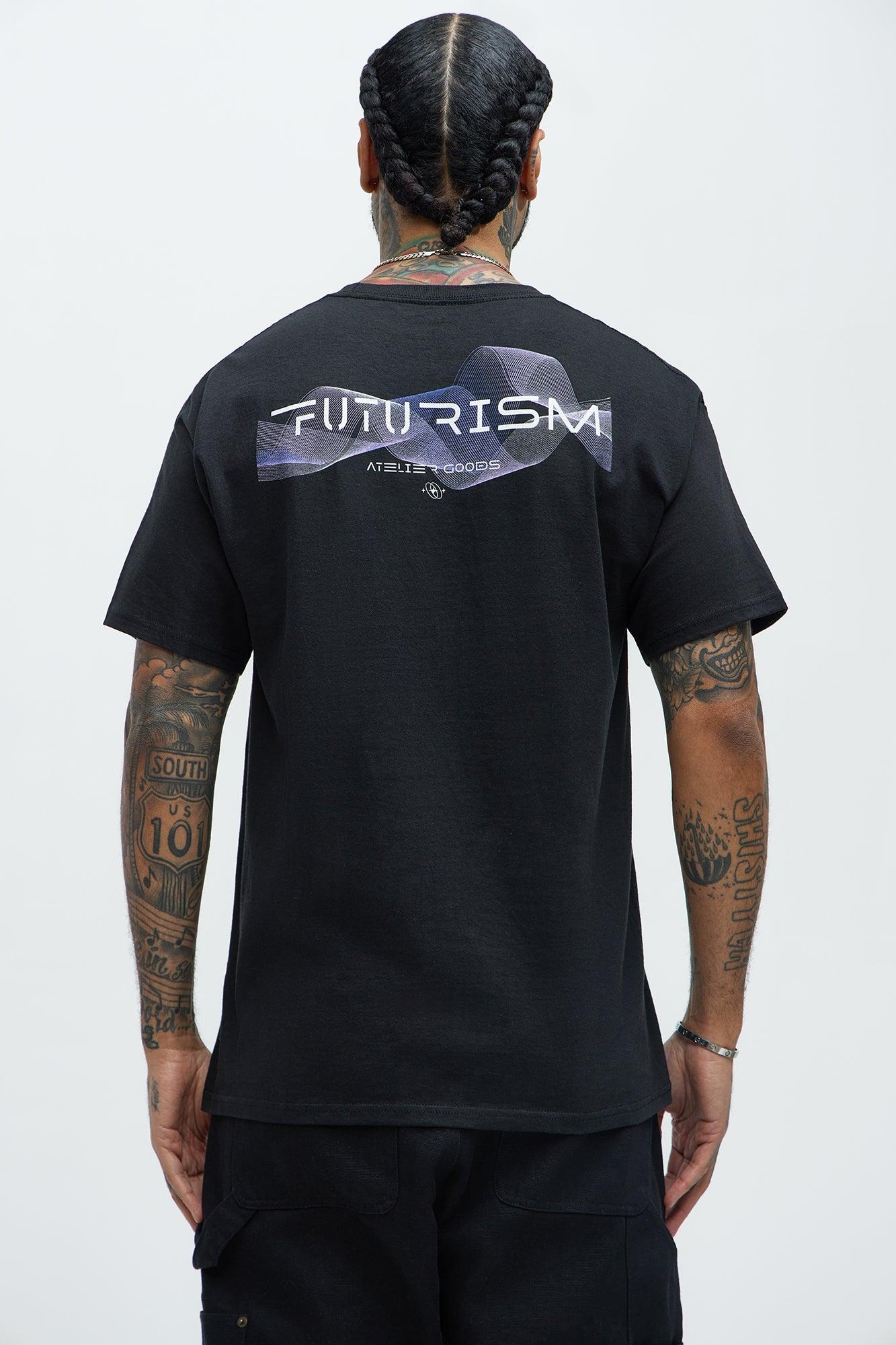 Futurism Short Sleeve Tee - Black Product Image