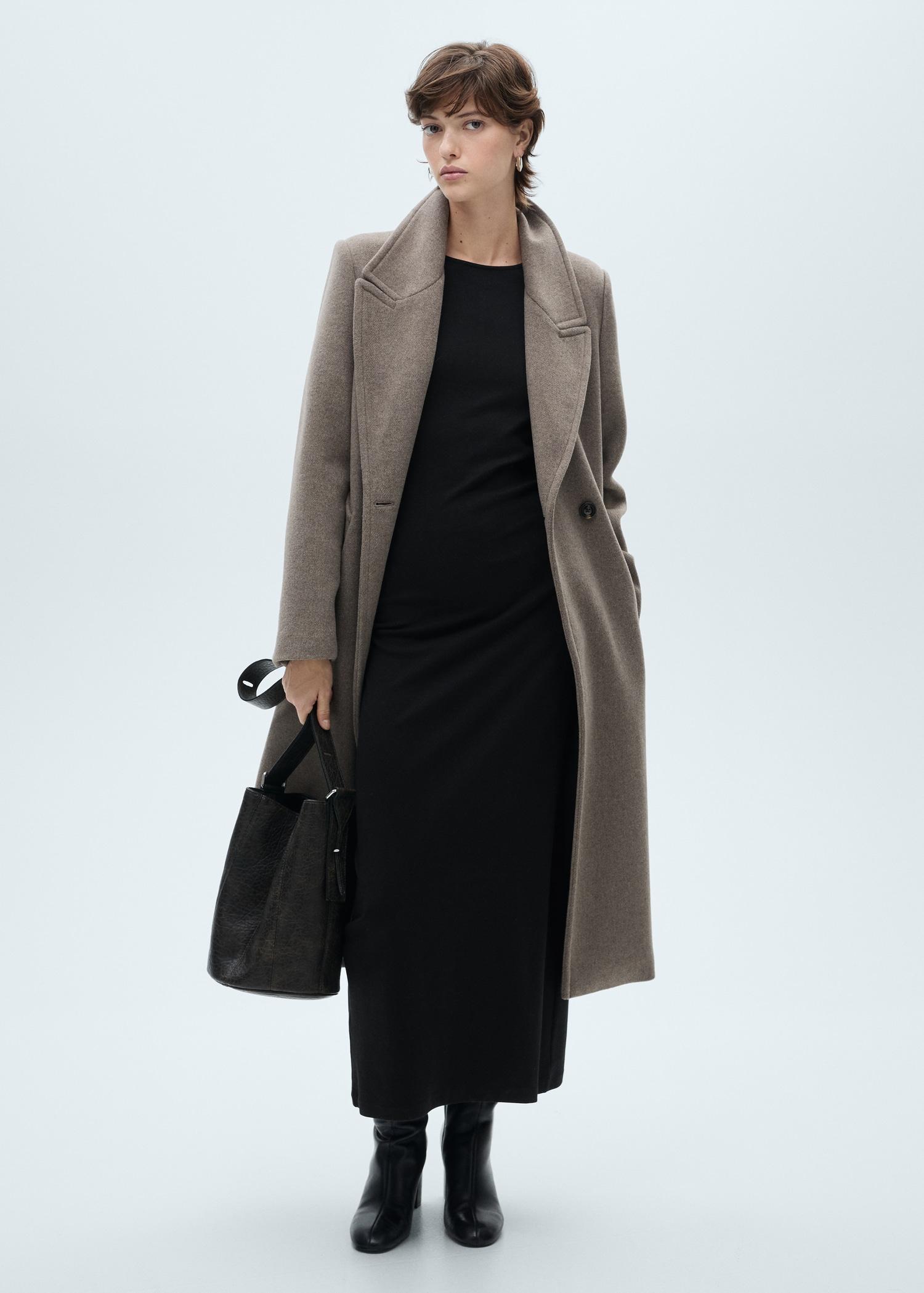 Cotton midi dress - Women | MANGO USA Product Image