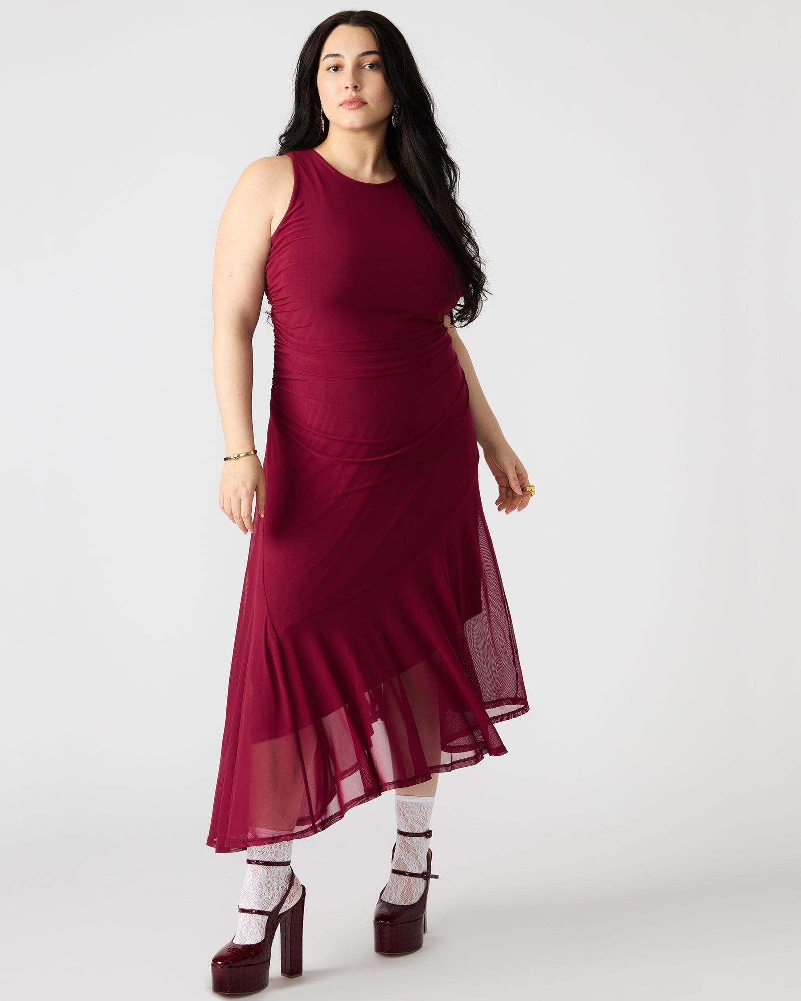 LANEY DRESS RED Female Product Image