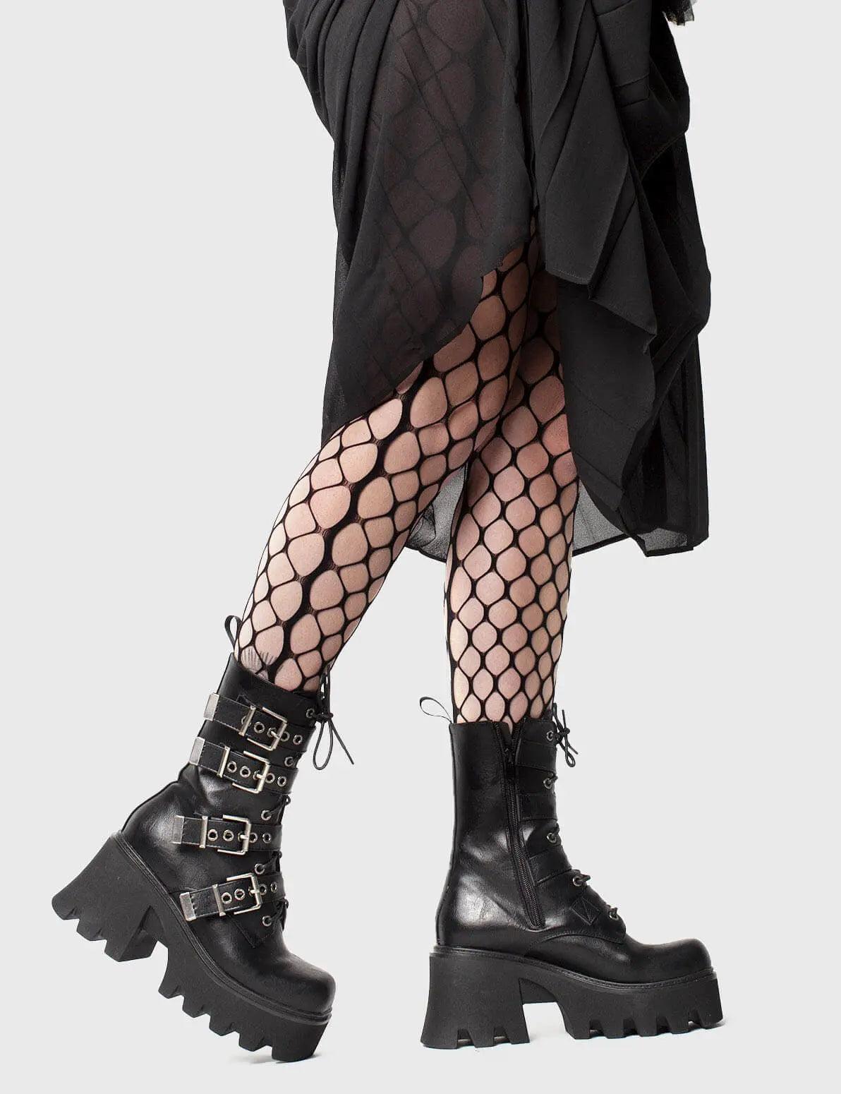 Hysteria Chunky Platform Ankle Boots Product Image