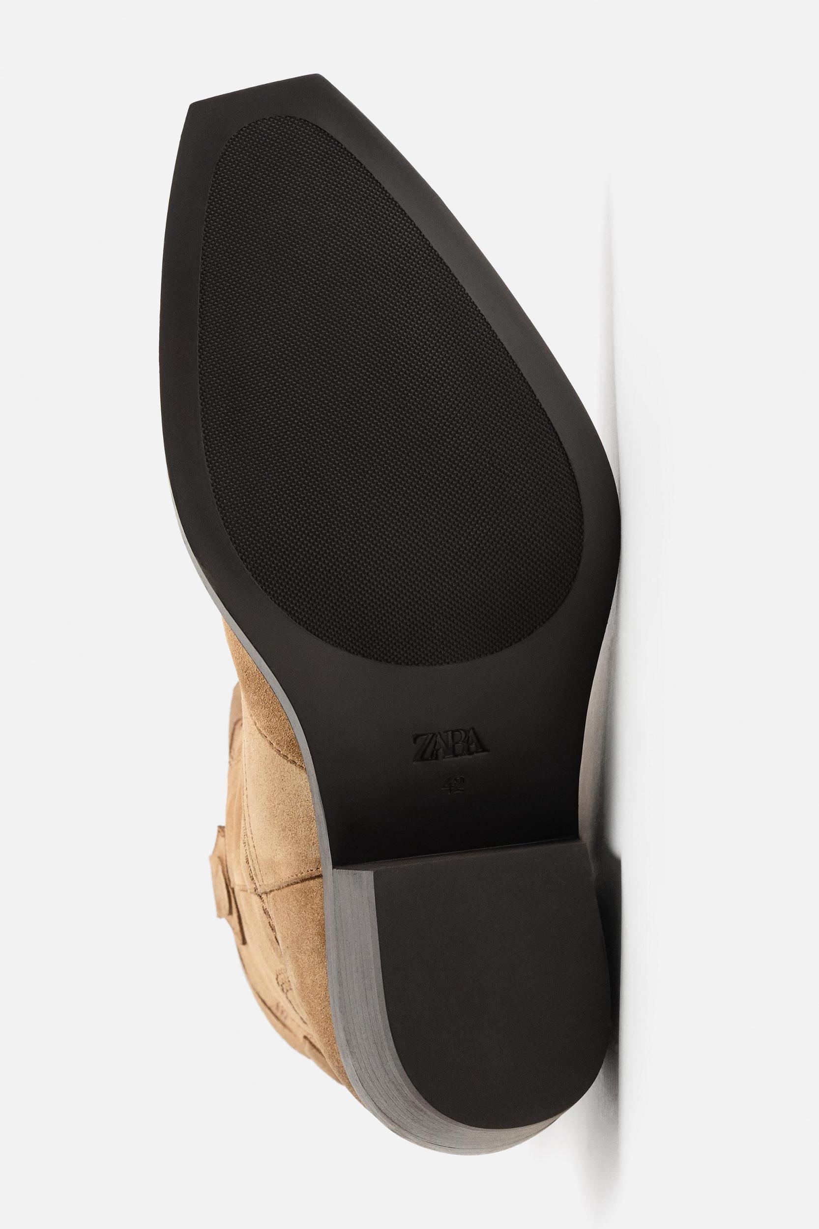 LEATHER COWBOY BOOTS Product Image