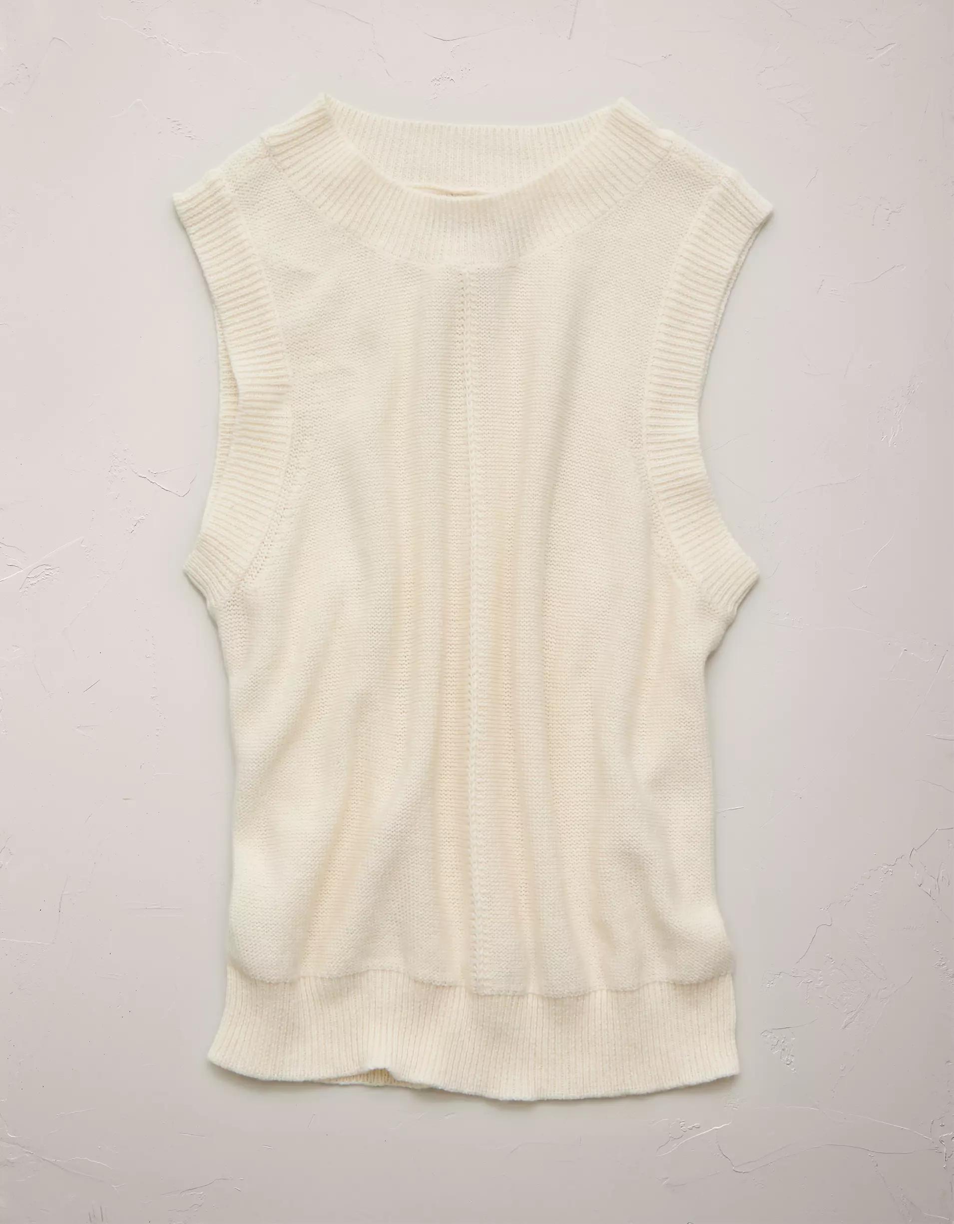 AE77 Premium Sweater Tank Top Product Image