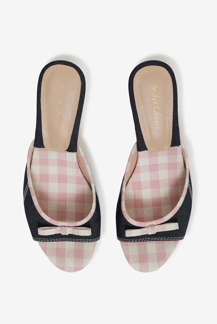 Cassandra Heel — Blue Product Image