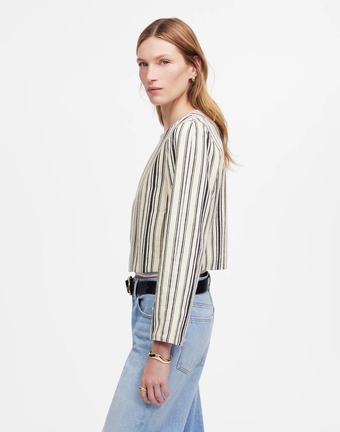 Crop Cardigan Jacket Product Image