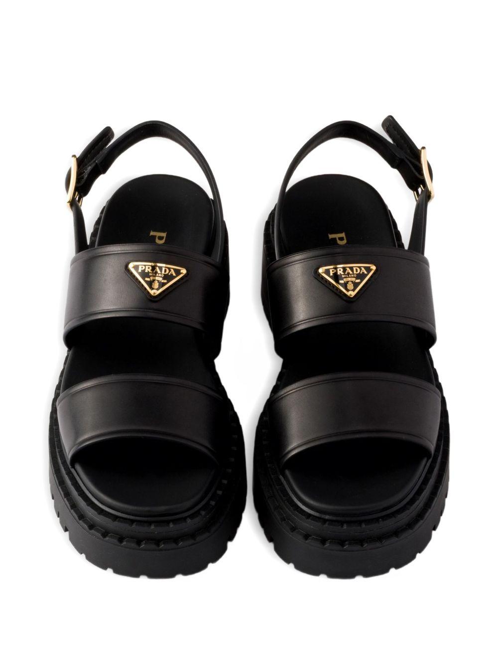 buckle-strap platform sandals Product Image