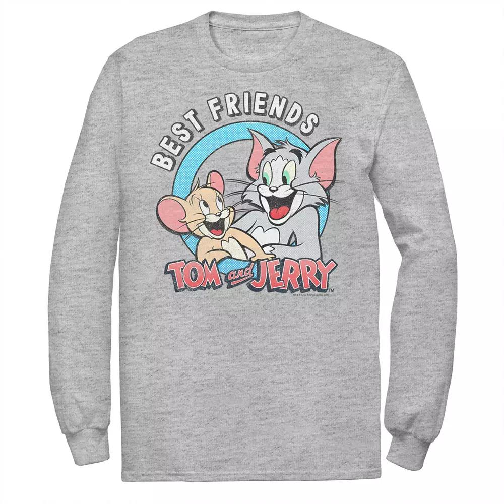 Mens Tom And Jerry Best Friends Portrait Tee, Men's,  Product Image