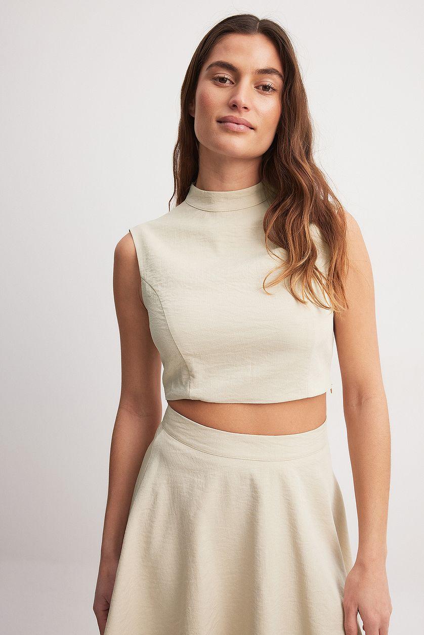 Mock Neck Top Product Image