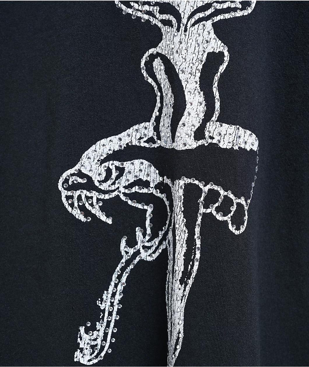 Ed Hardy Japan Wolf Vintage Black T-Shirt Product Image