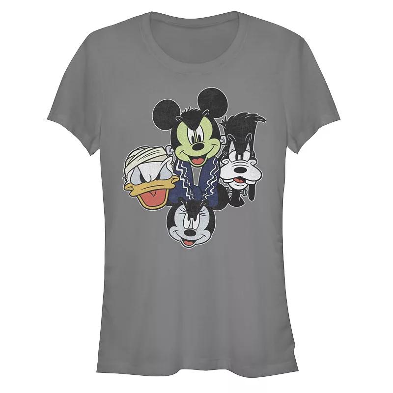 Disney's Mickey and Friends Juniors' Halloween Heads Graphic Tee, Women's,  Product Image