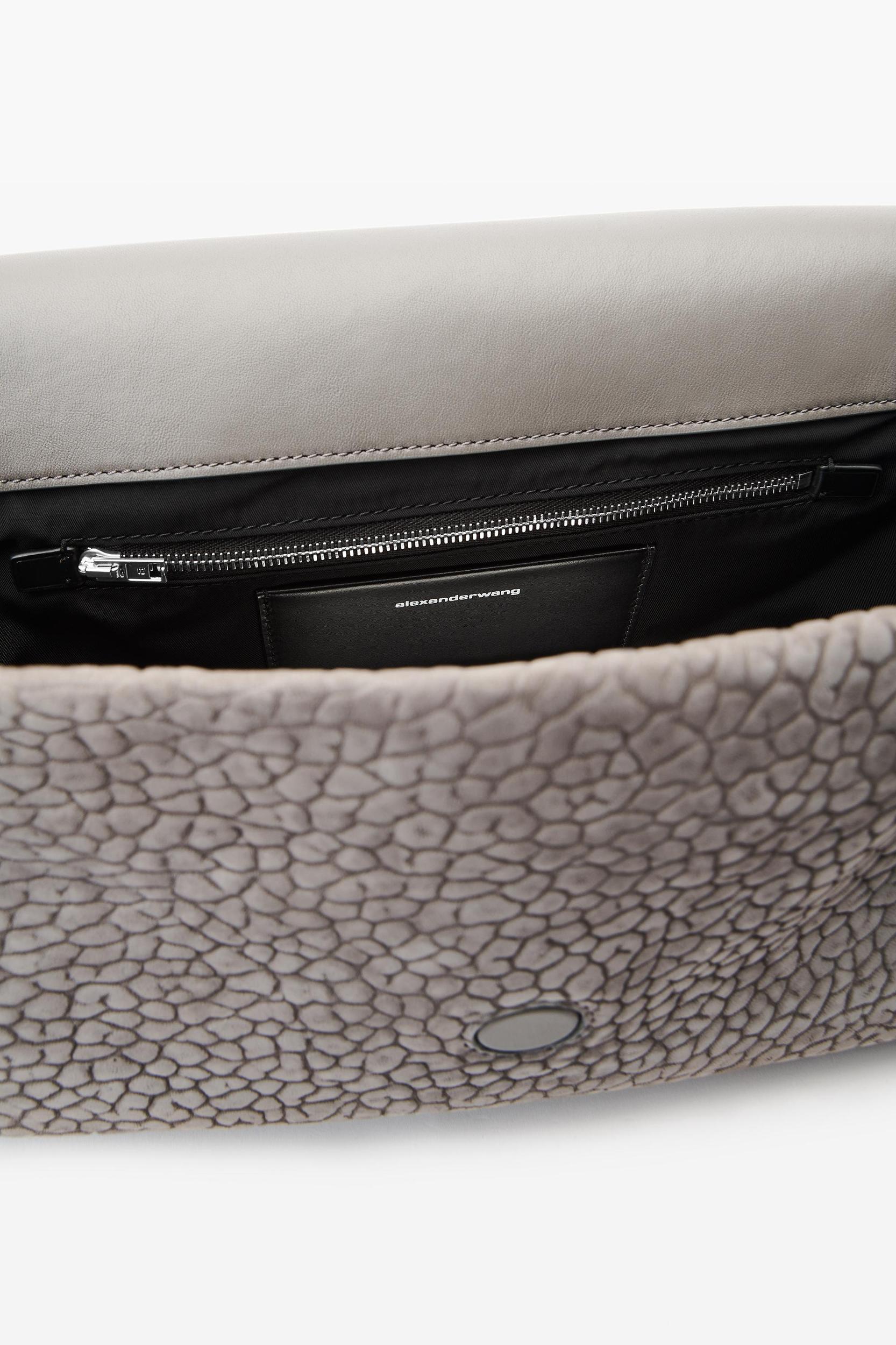 Ricco Medium Flap Bag In Nubuck Leather Product Image