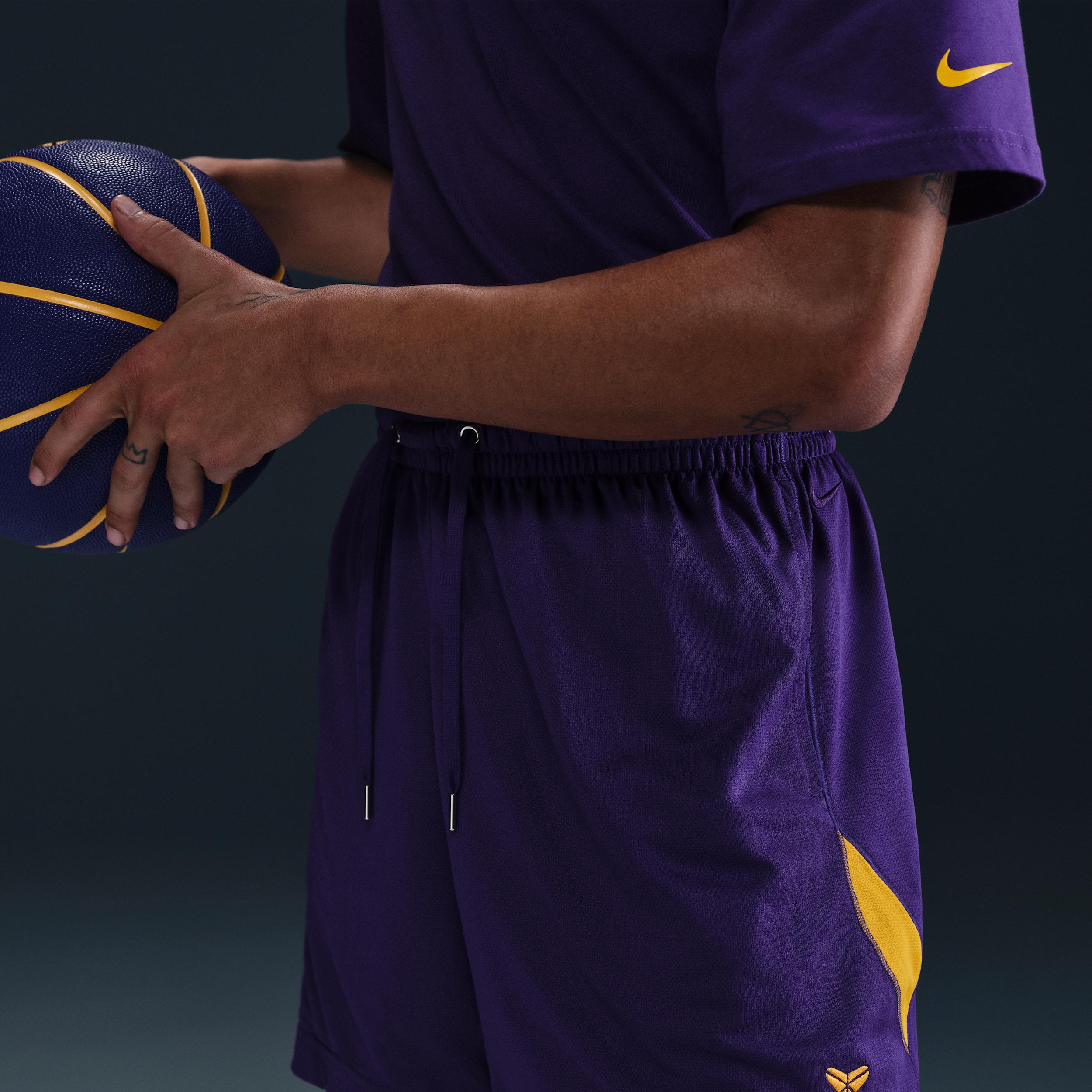 Nike Mens Kobe Dri-FIT 6 Basketball Shorts | HJ8103-547 Product Image