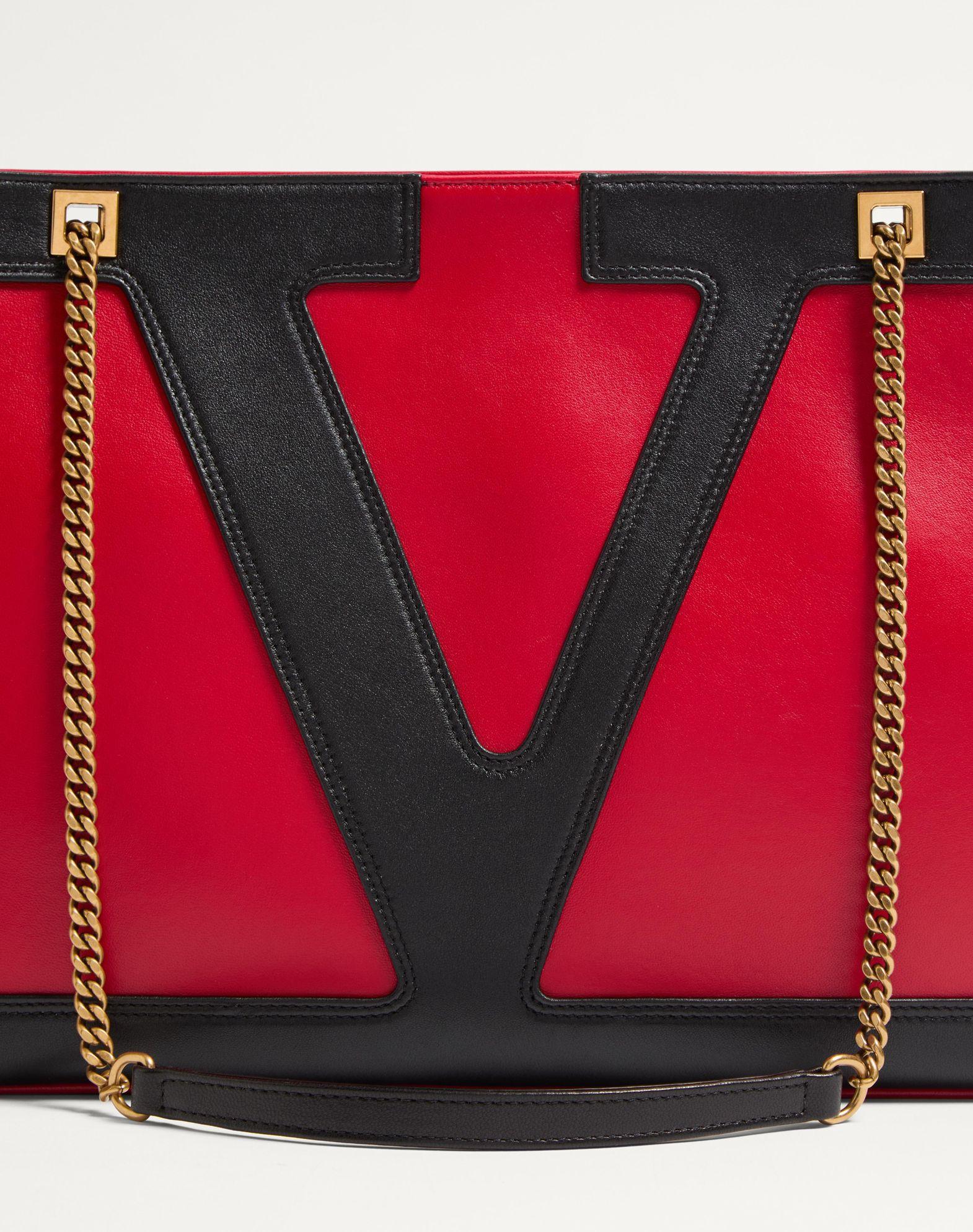 Valentino Garavani Viva Superstar Medium Nappa Leather Shopping Bag Product Image