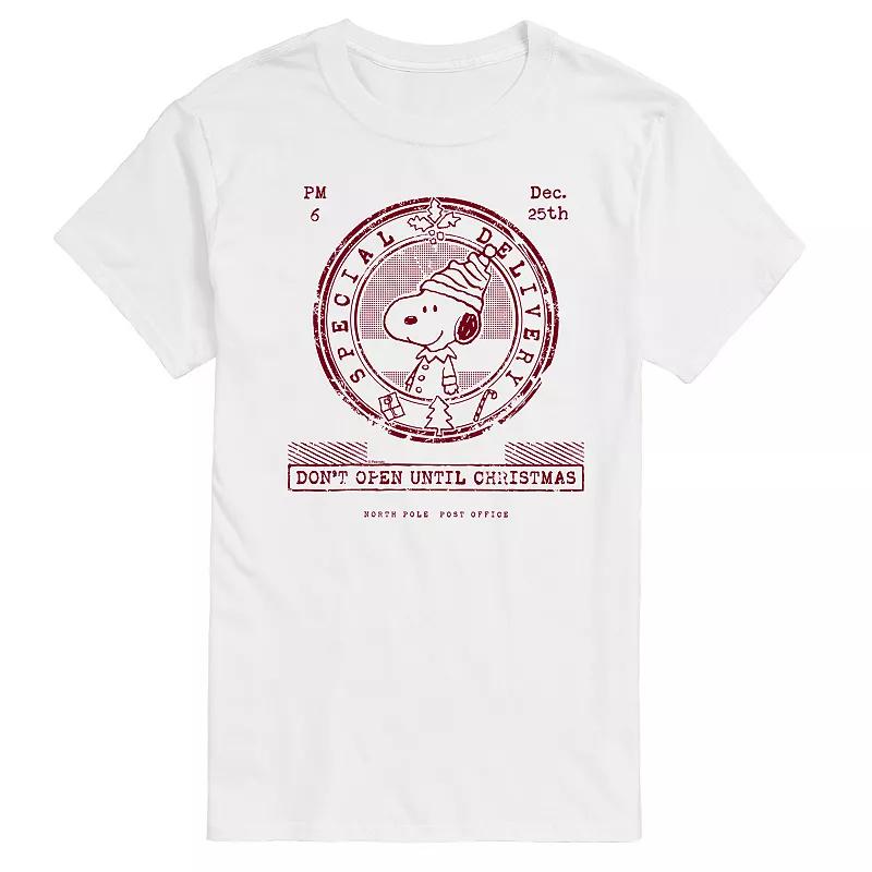 Big & Tall Peanuts Don't Open Until Christmas Graphic Tee, Men's,  Product Image