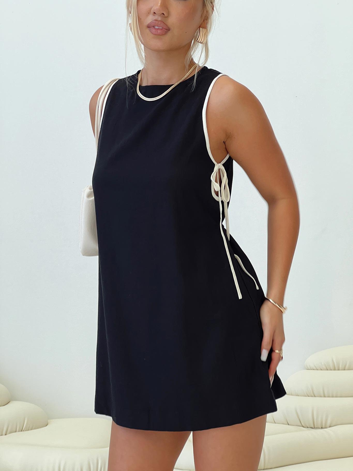 Boxay Mini Dress Black Product Image