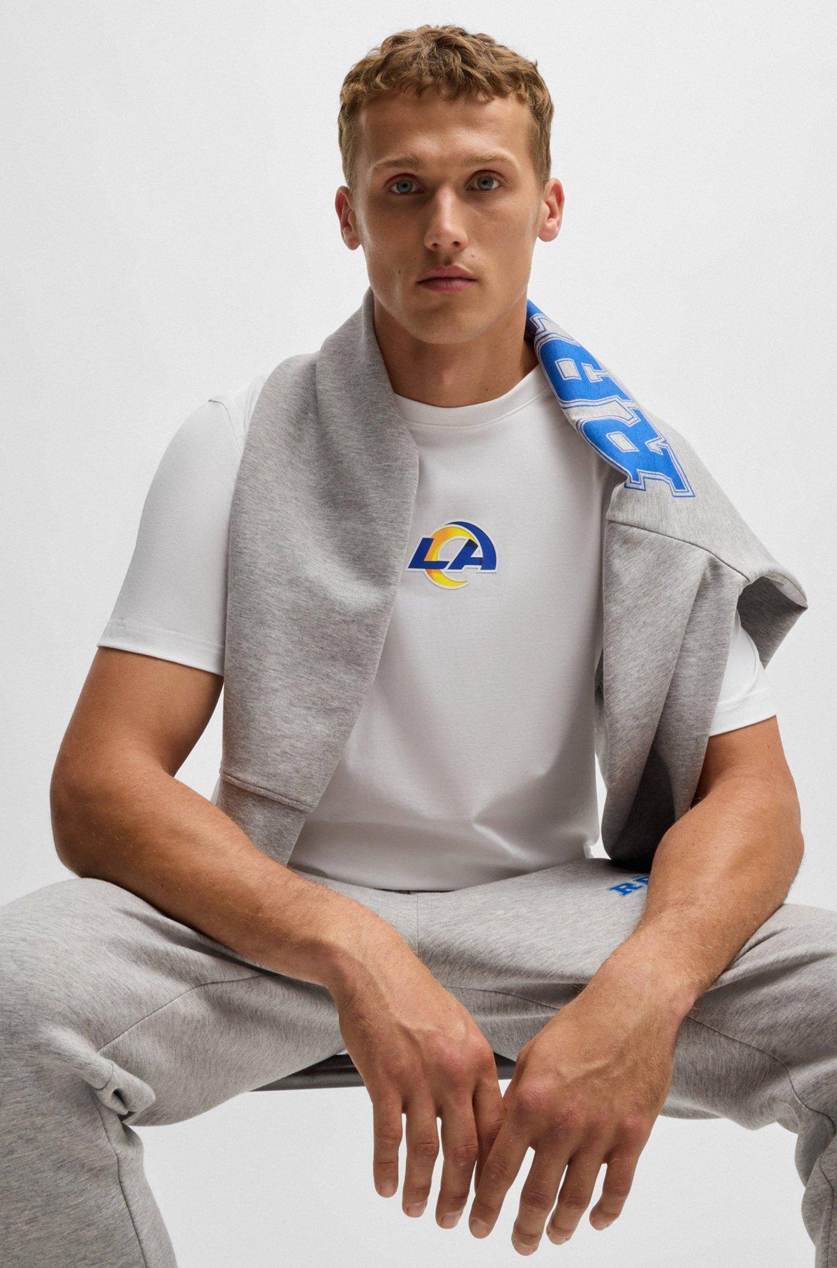 BOSS x NFL stretch-cotton T-shirt with special branding Product Image