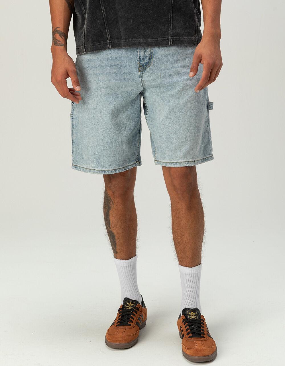 RSQ Mens Loose Carpenter Jorts - LIGHT WASH Product Image