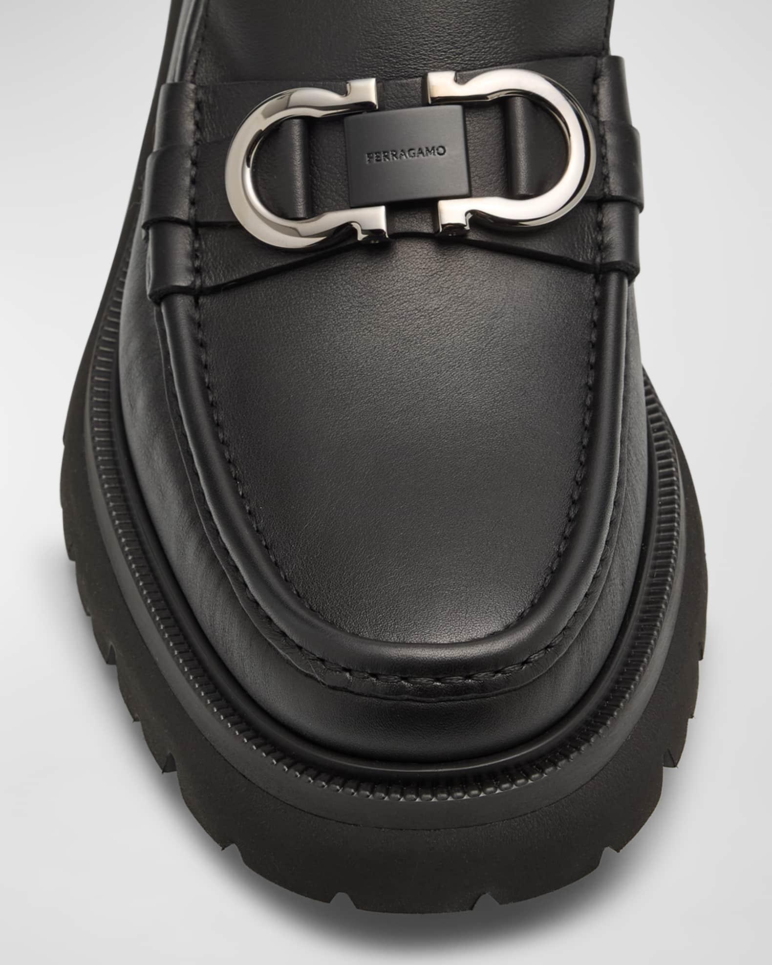 Men's Cocoon Gancini Leather Penny Loafers Product Image