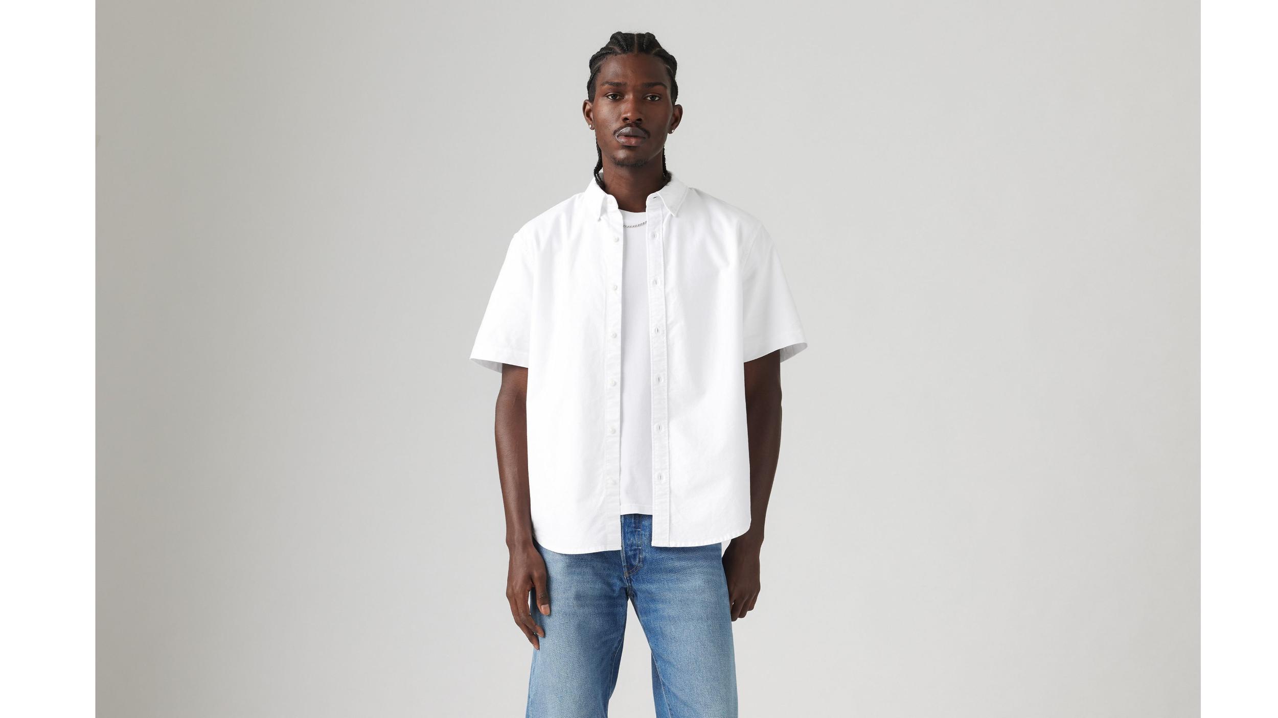 Short Sleeve Authentic Button-Down Shirt Product Image