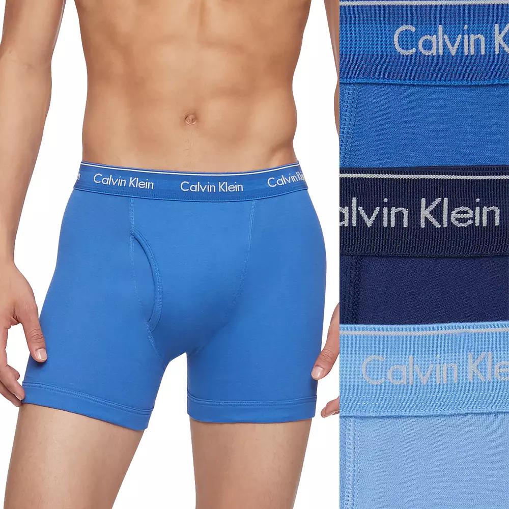 Men's Calvin Klein 3-Pack Cotton Classics Boxer Briefs Set,  Product Image