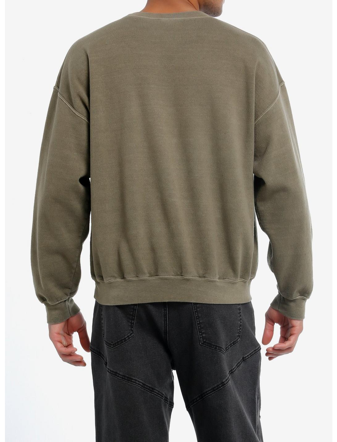 Social Collision Nocturnal Silver Foil Sweatshirt Product Image