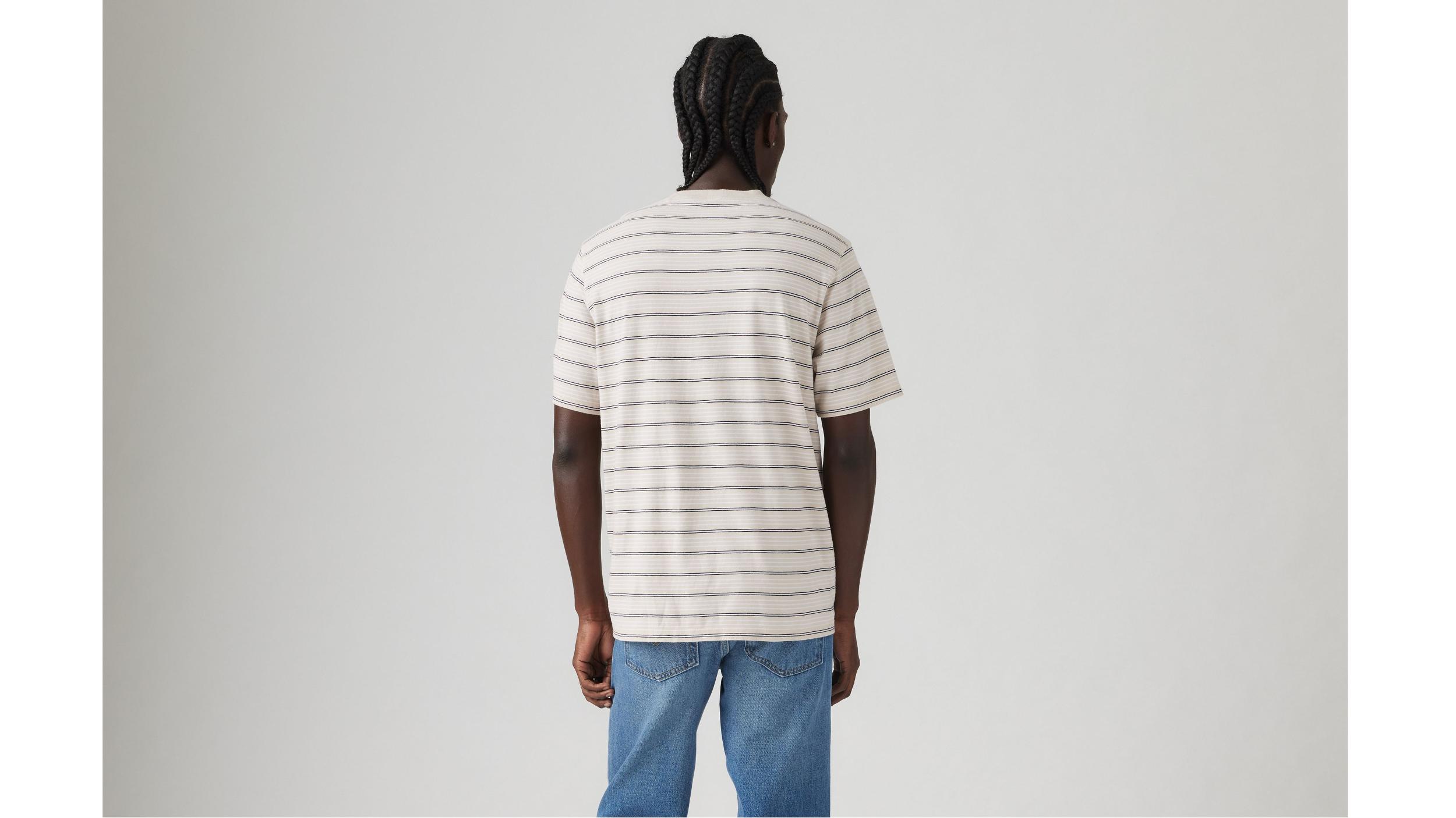 Short Sleeve Four Button Henley Product Image