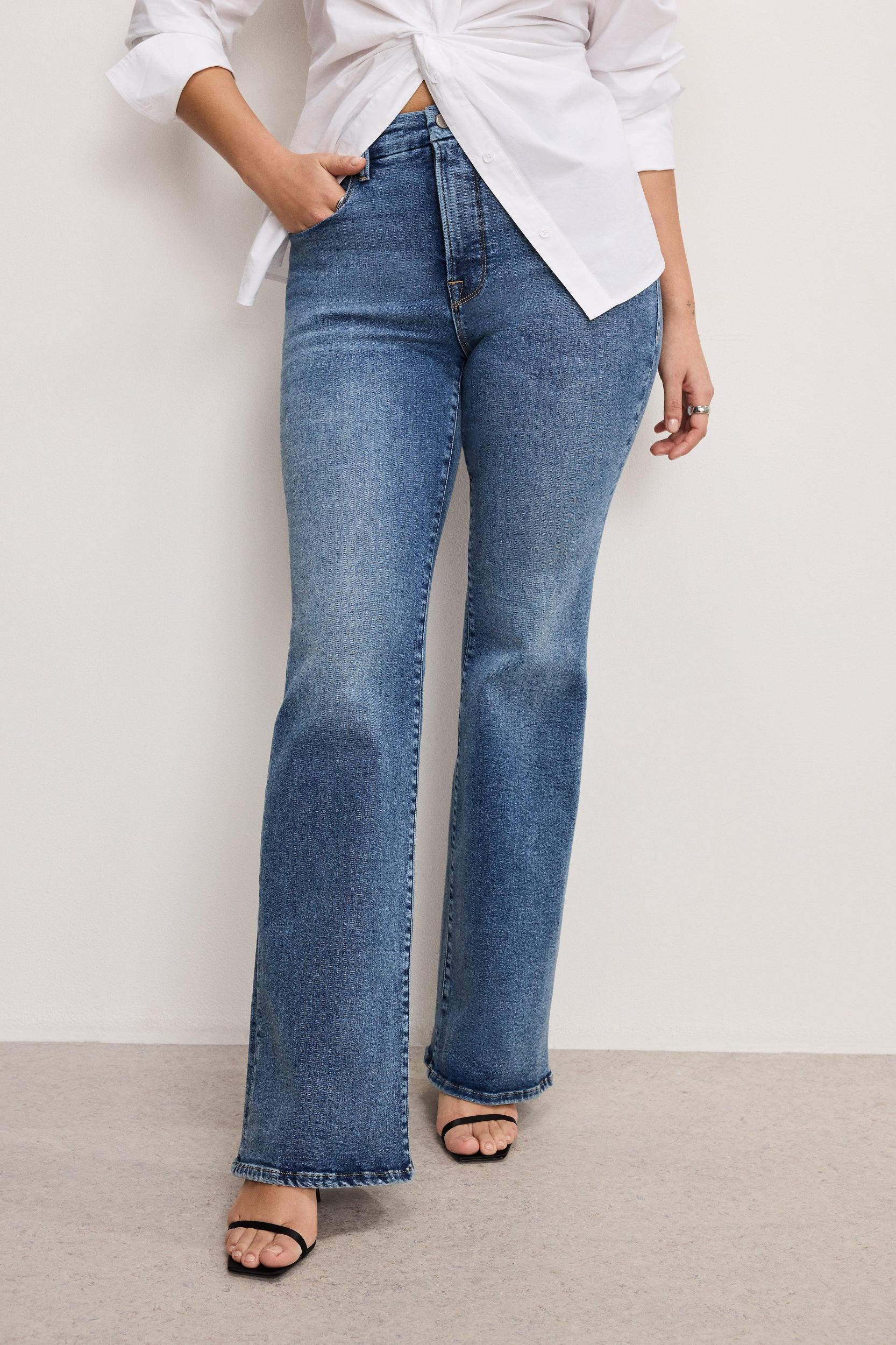 GOOD CLASSIC BOOTCUT COMPRESSION JEANS | INDIGO254 Product Image